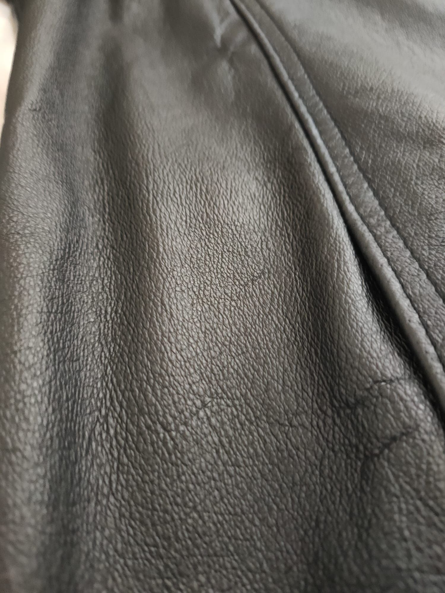 Other Kaleidoscope Preto Ladies Leather Jacket Size XXL / US 16-18 / IT 52-54 - 7 Thumbnail