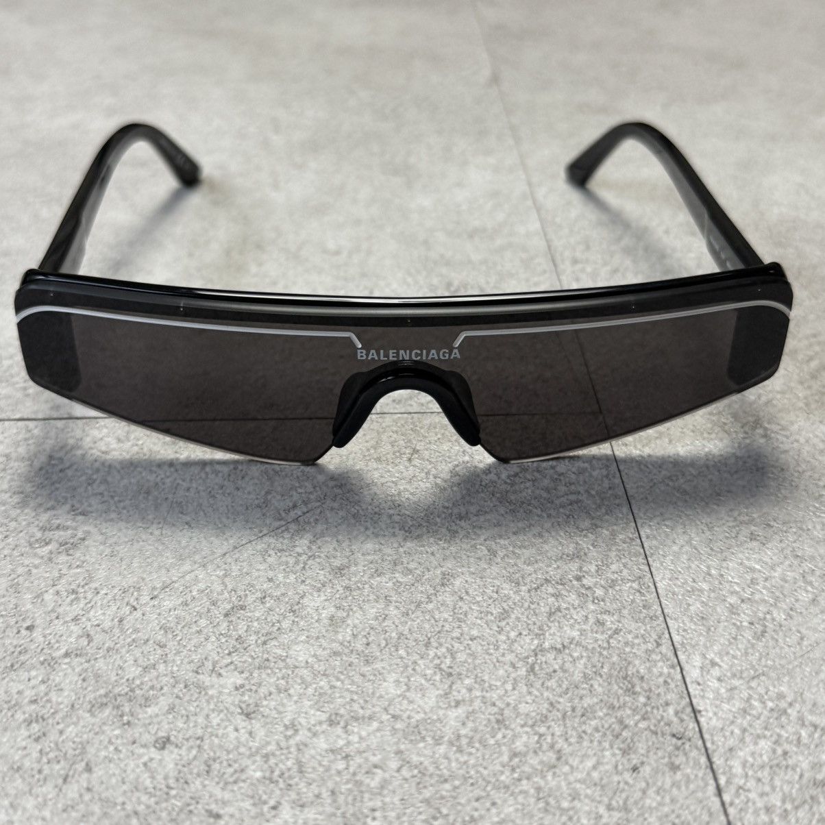 Balenciaga Balenciaga Skinny Ski Extreme Sunglasses BB0003S Size ONE SIZE - 4 Thumbnail