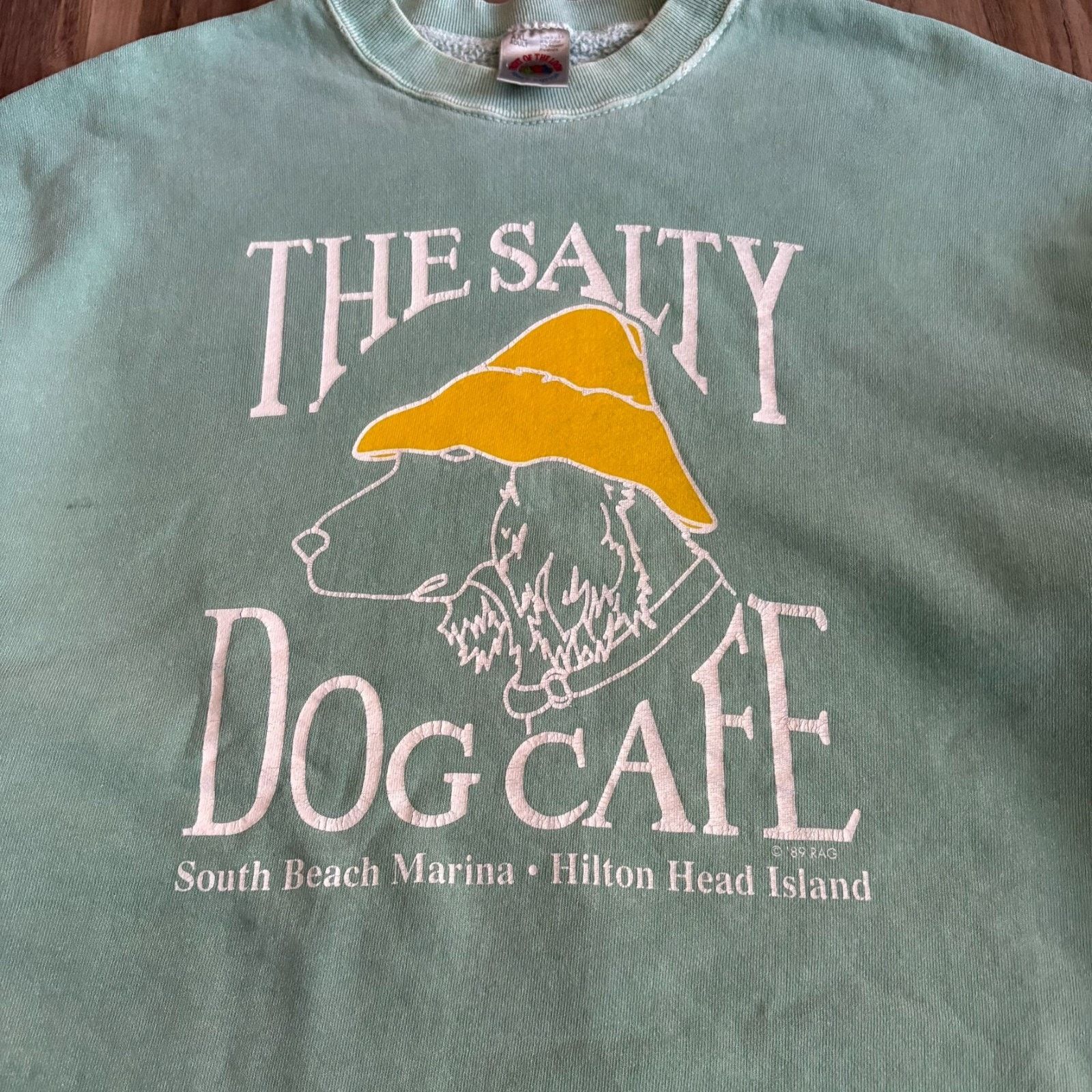 Vintage Vintage Salty Dog Cafe Sweatshirt Men's Size L Size US L / EU 52-54 / 3 - 3 Thumbnail