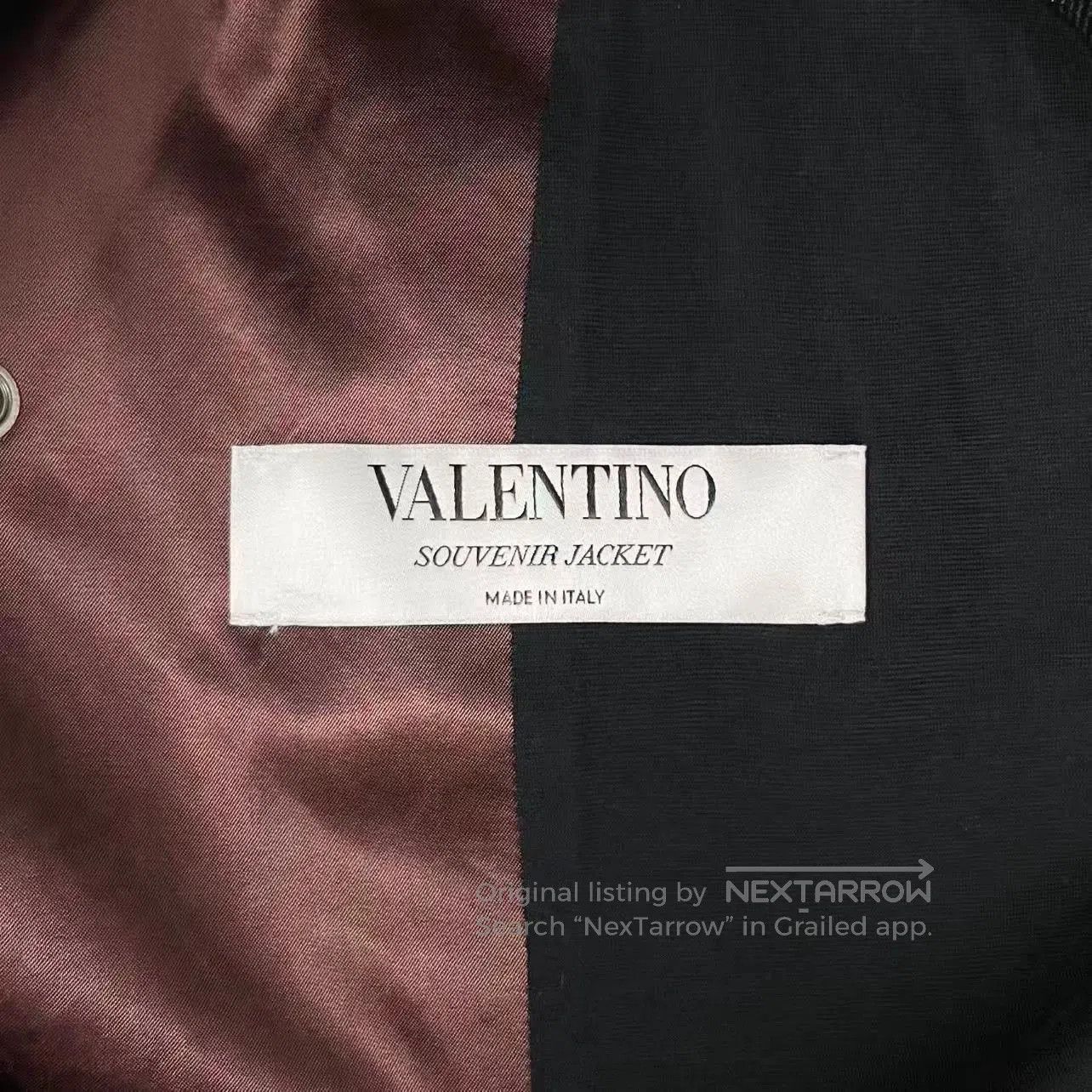 Valentino Valentino Embroidered Bomber Jacket. Size US L / EU 52-54 / 3 - 5 Thumbnail
