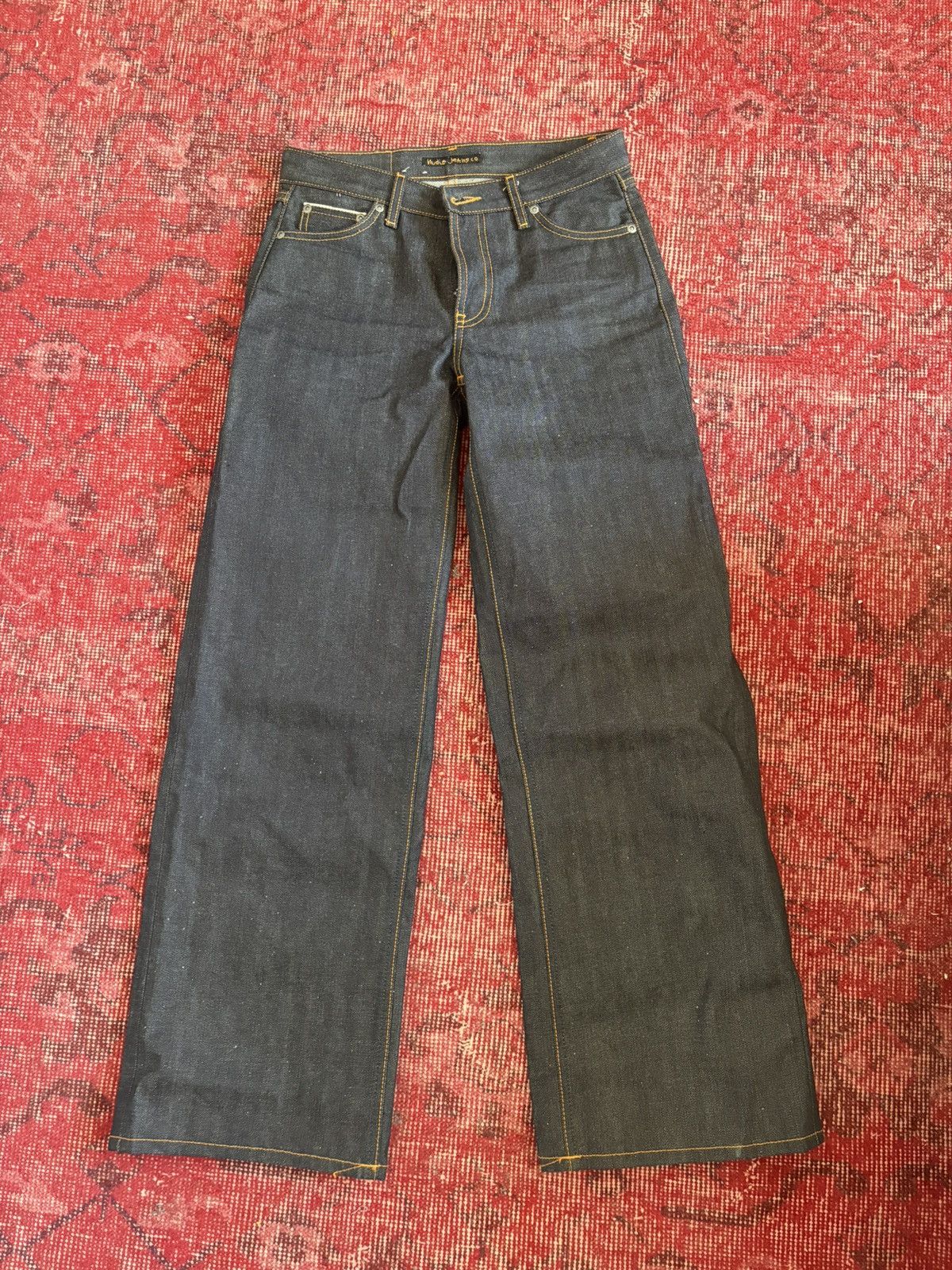 Nudie Jeans Nudie Wide Heidi Selvedge Denim Size 26" / US 2 / IT 38 - 1 Thumbnail
