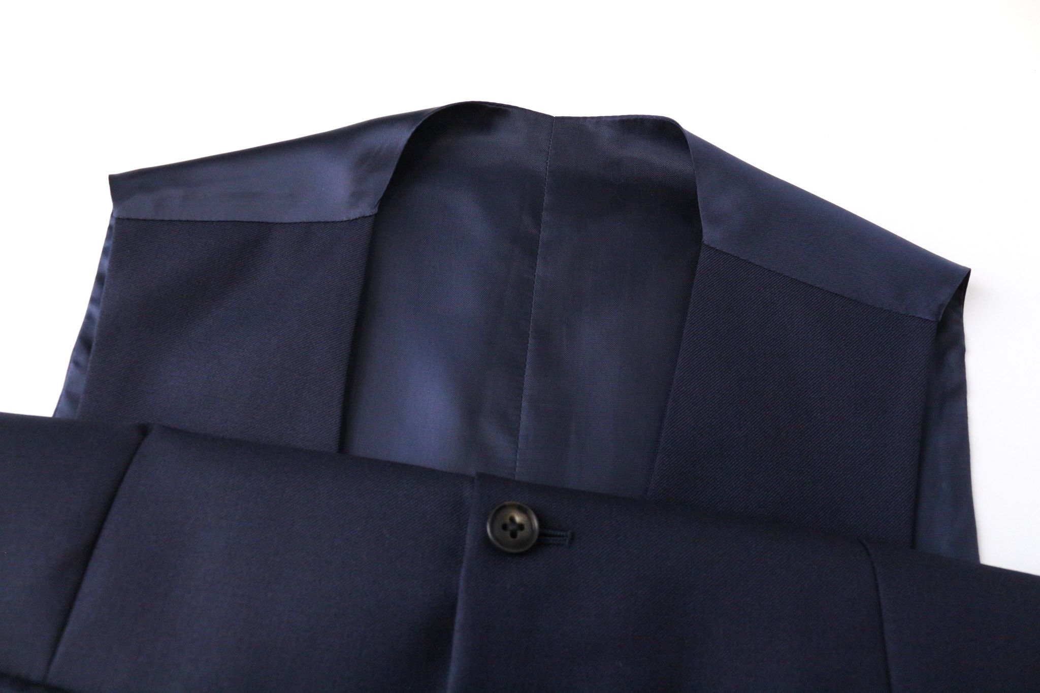 Suitsupply NAPOLI UK34R Blue Pure Wool 3 Piece Suit 79005 Size 34R - 10 Thumbnail