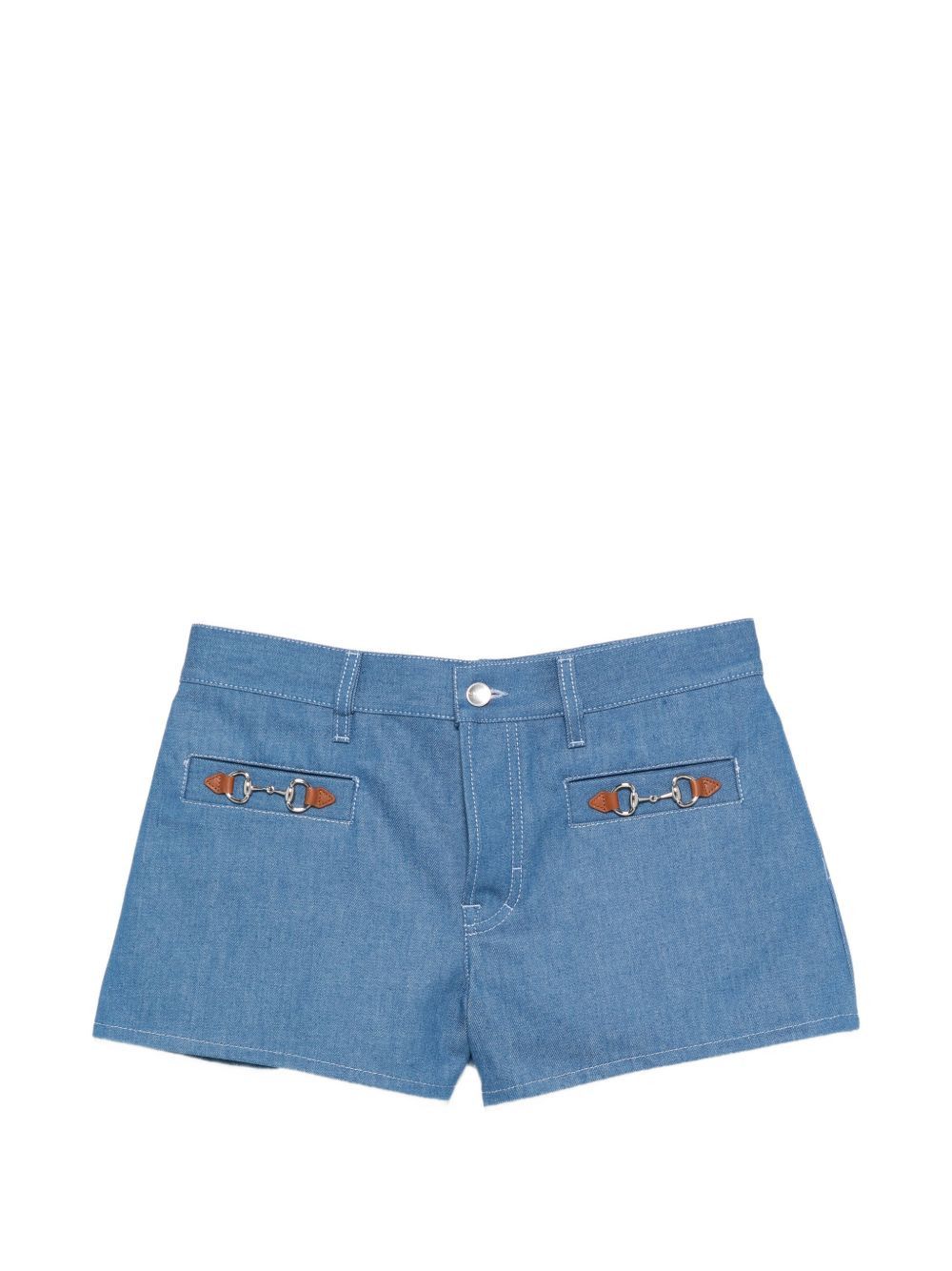 Gucci DENIM COTTON SHORTS Size 28" / US 6 / IT 42 - 1 Thumbnail