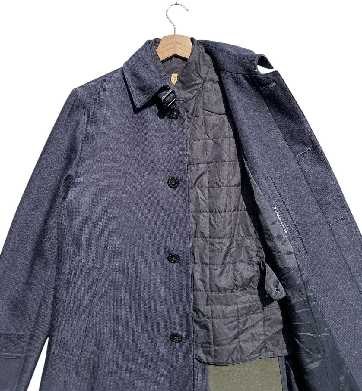 Mr. Junko RARE🔥 Navy Blue Mr. Junko London Trench Coat Jacket Size US S / EU 44-46 / 1 - 5 Thumbnail