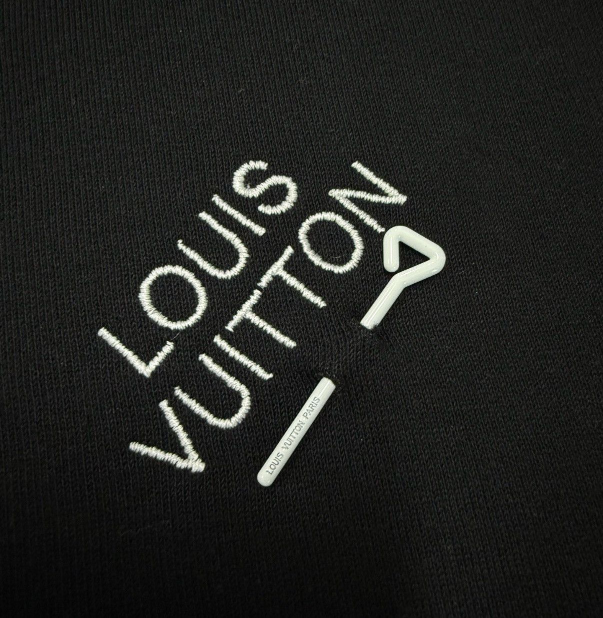 Louis Vuitton LOUIS VUITTON Monogram Print Hooded Long-Sleeve Sweatshirt Size US L / EU 52-54 / 3 - 3 Thumbnail