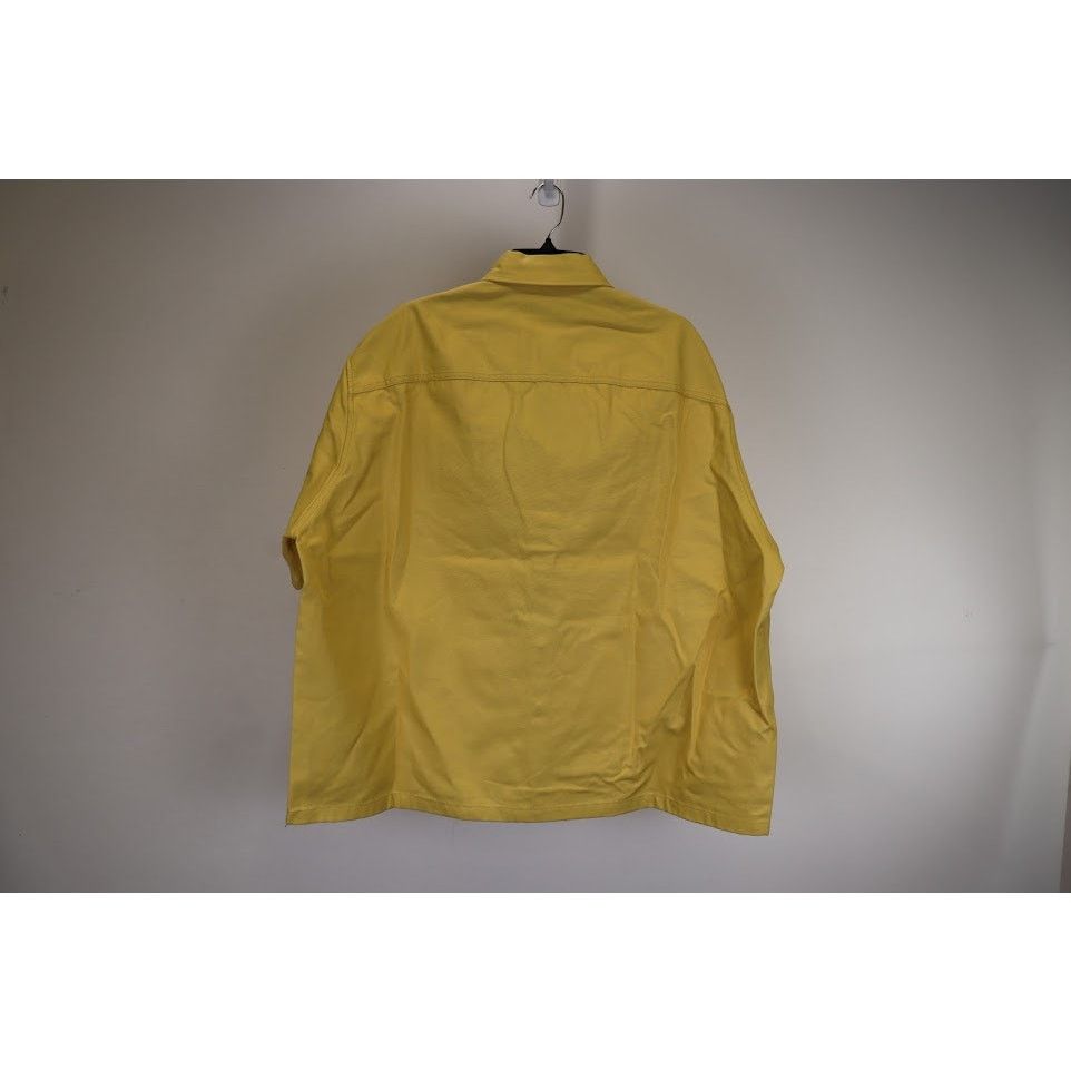 Raf Simons o1rshd1 Camicia Oversized Short Sleeved Shirt in Yellow Size US XS / EU 42 / 0 - 8 Thumbnail