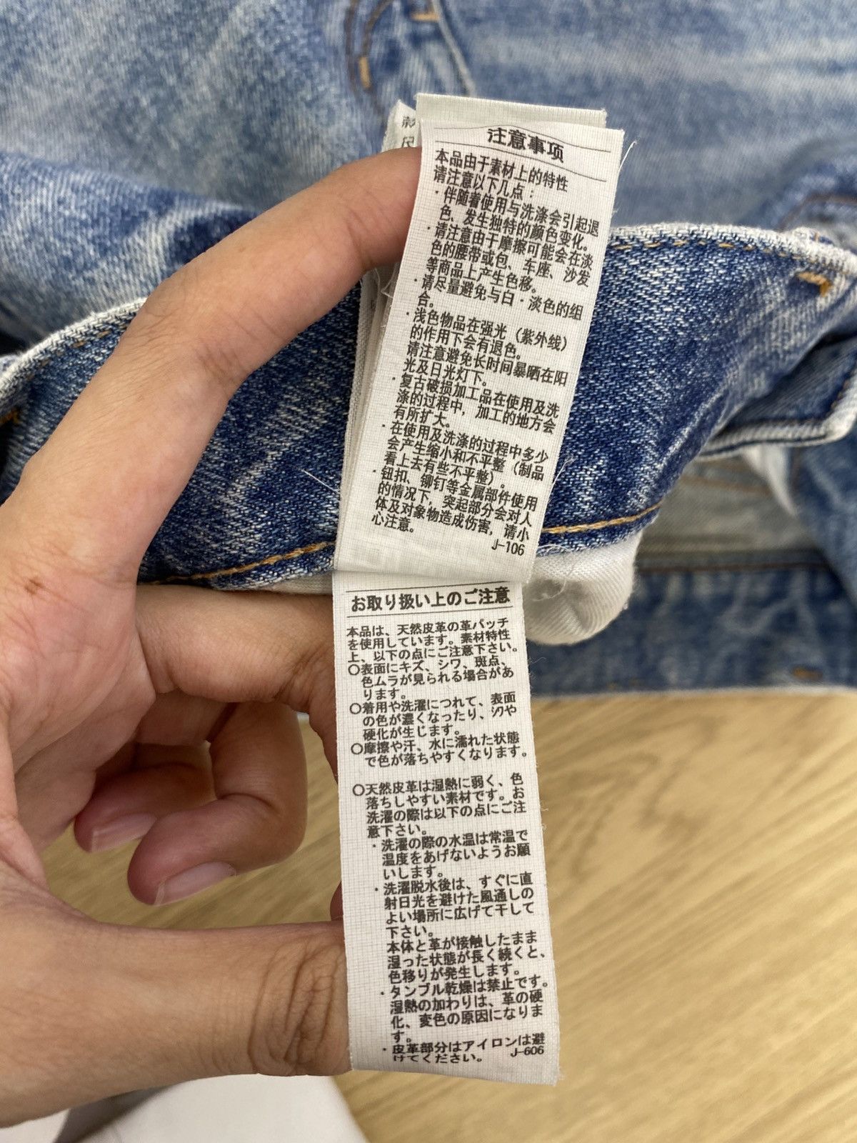 MOUSSY Moussy Acid Blue Wash Whiskers Style Flare Jeans Size US 26 / EU 42 - 19 Thumbnail
