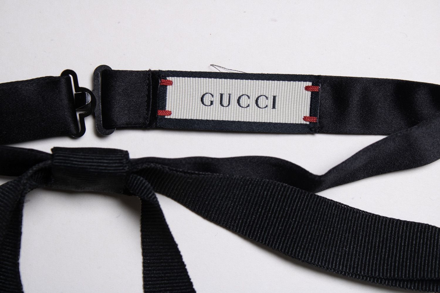 Gucci Gucci, black ribbon chocker Size ONE SIZE - 3 Thumbnail