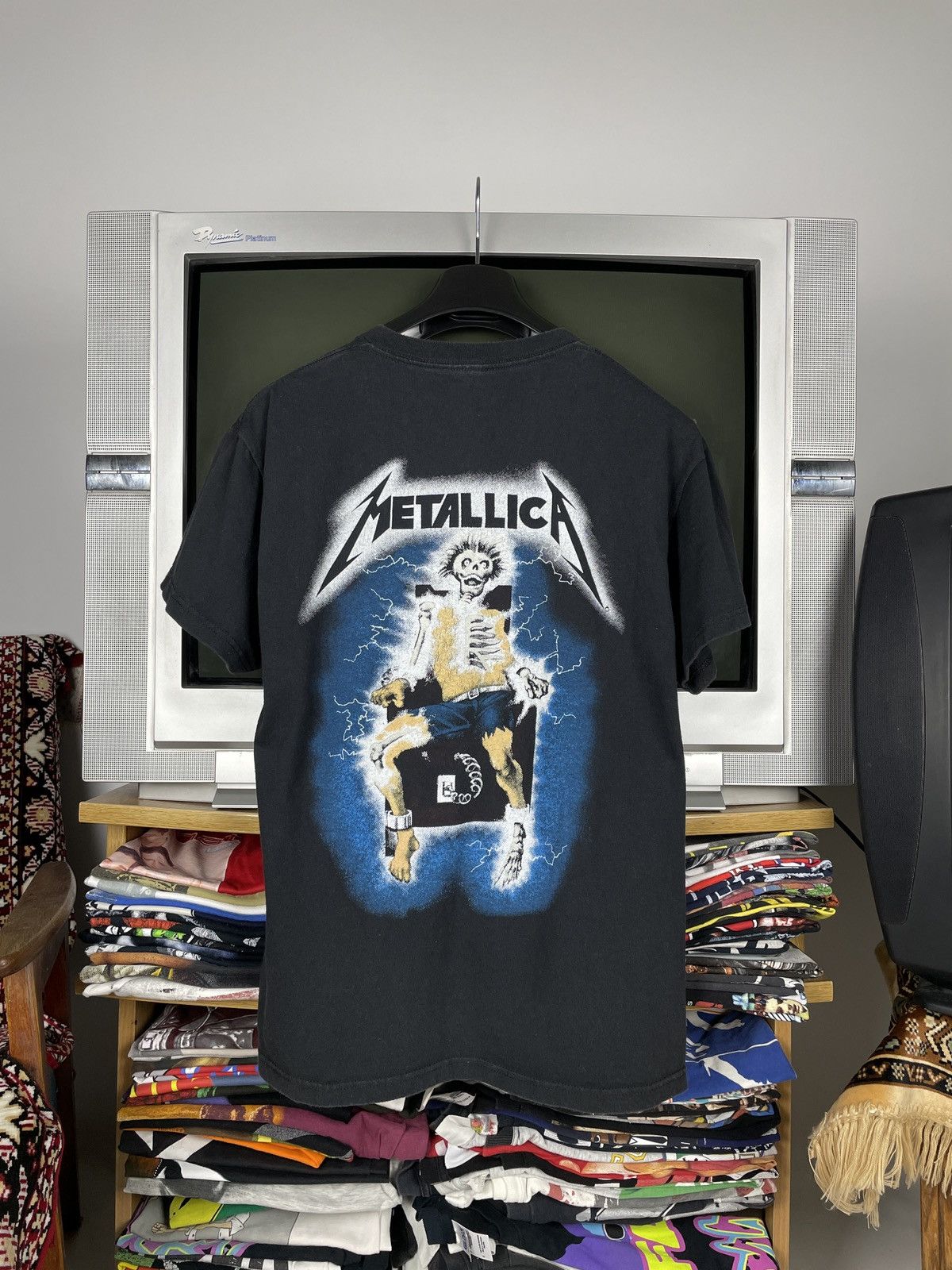 Band Tees × Metallica × Vintage Vintage 90s Metallica 'Ride