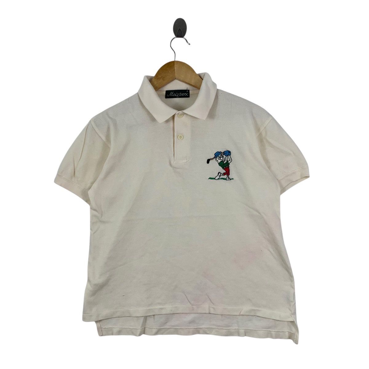 Vintage Vintage 90s MALTLEX GOLF Embroidered Polos Collar Tshirt Size US M / EU 48-50 / 2 - 1 Thumbnail