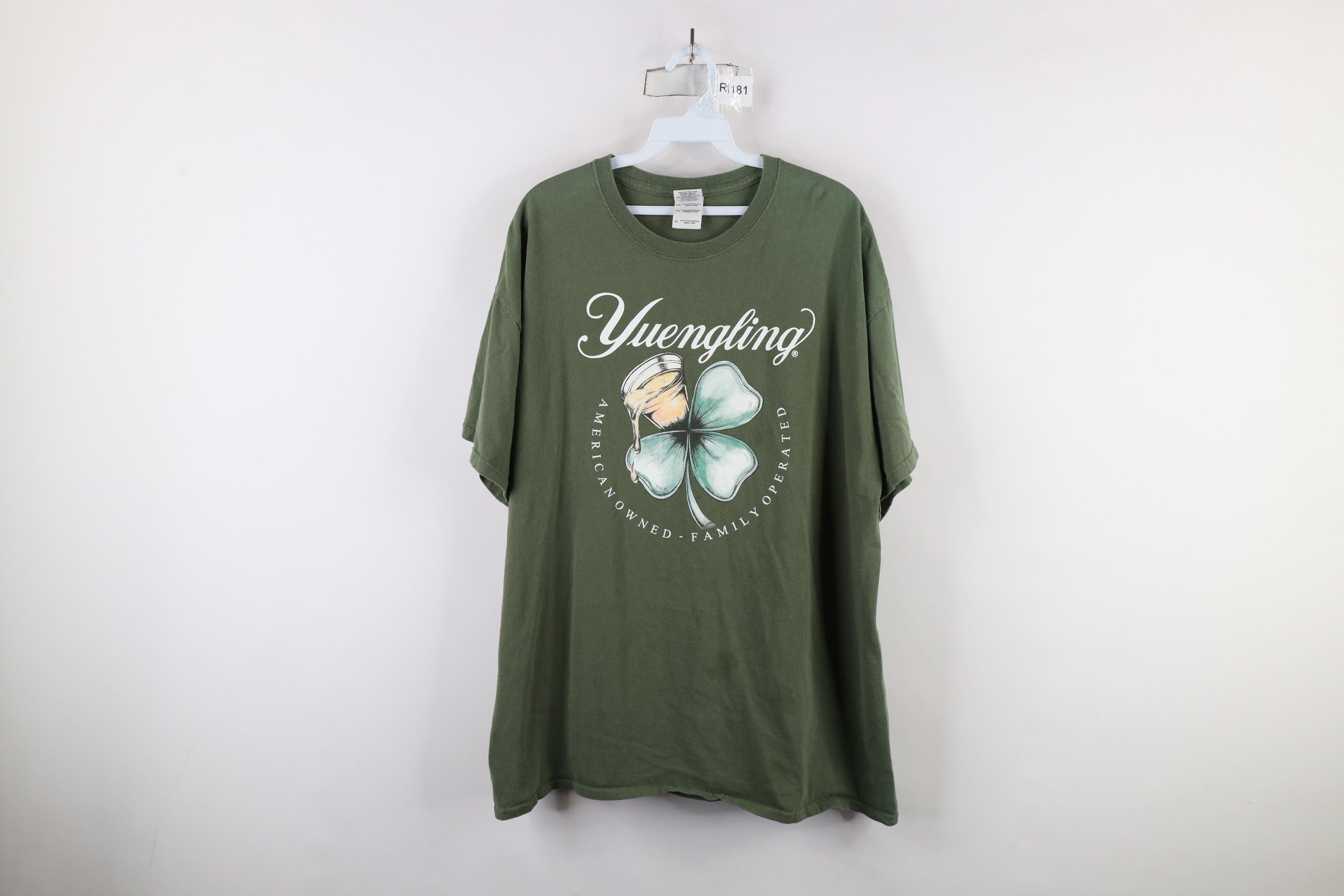 Vintage Vintage Out St Patricks Day Yuengling Beer T-Shirt Green Size US XL / EU 56 / 4 - 1 Thumbnail