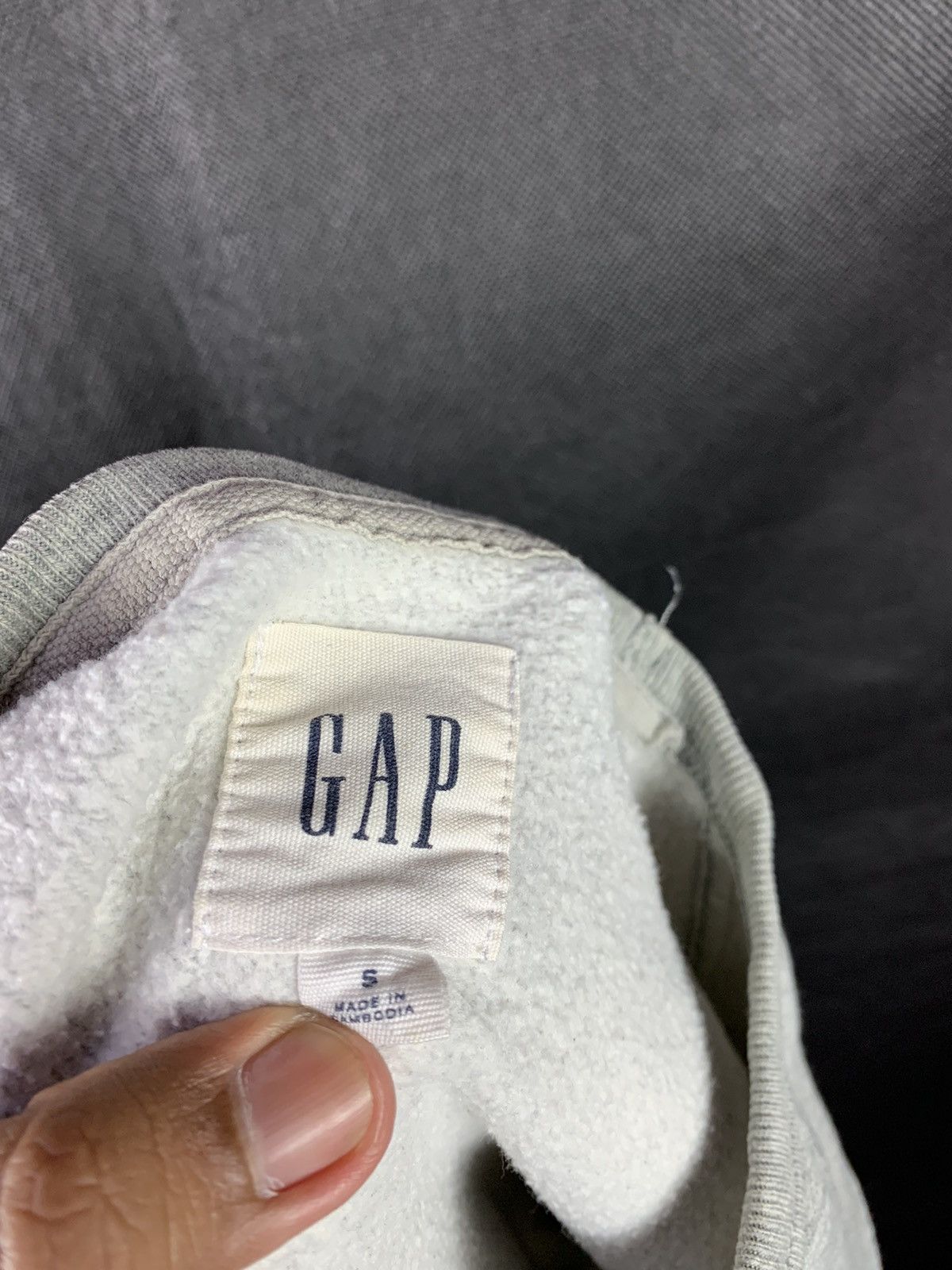 Gap Steals! GAP Spellout Big Logo Sweatshirt Size US S / EU 44-46 / 1 - 6 Thumbnail