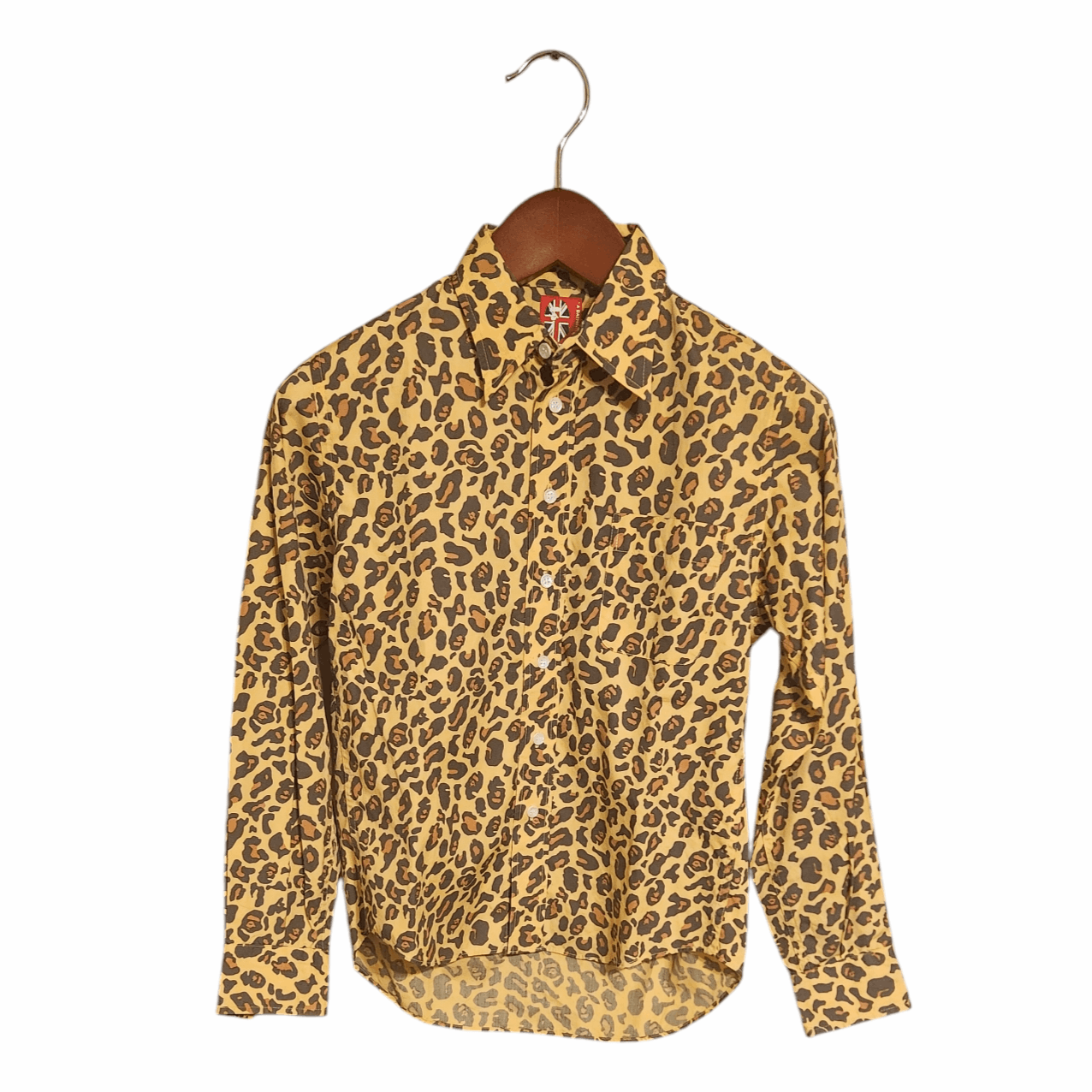 Bape Bape Ape head Leopard Print Button Up Size US S / EU 44-46 / 1 - 1 Thumbnail