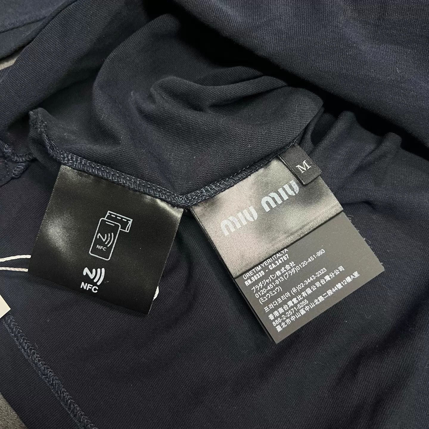 Miu Miu Miu Miu 25 New Embroidered Logo Crewneck Longsleeve Size US M / EU 48-50 / 2 - 3 Thumbnail