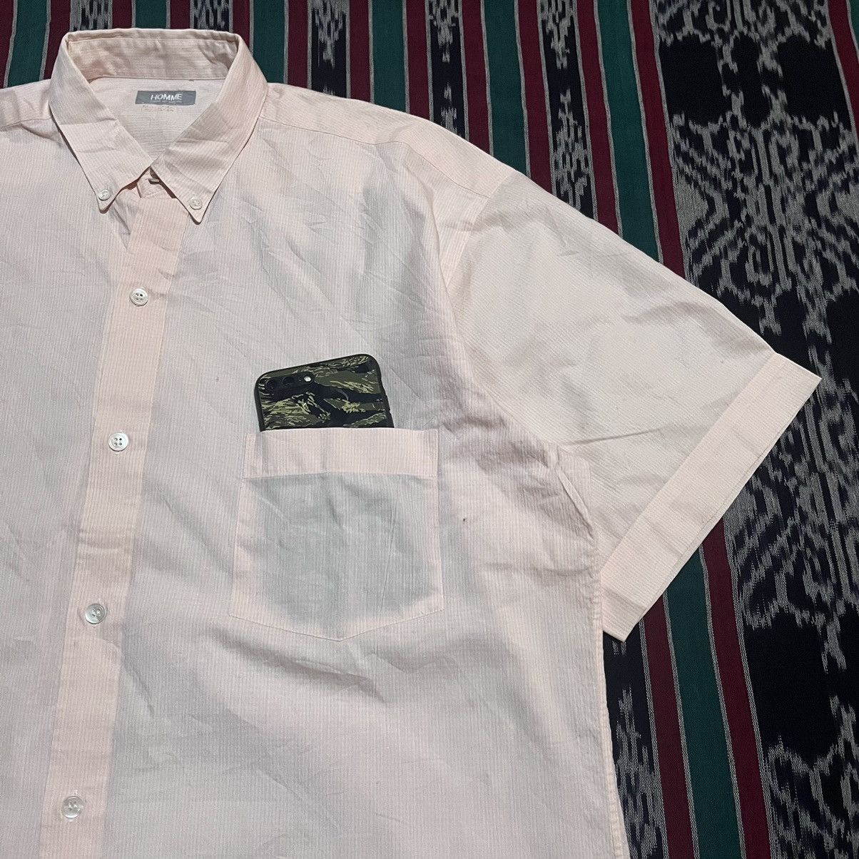 Comme des Garcons Homme Comme Des Garcons Homme Button Up Shirt Size US XL / EU 56 / 4 - 3 Thumbnail