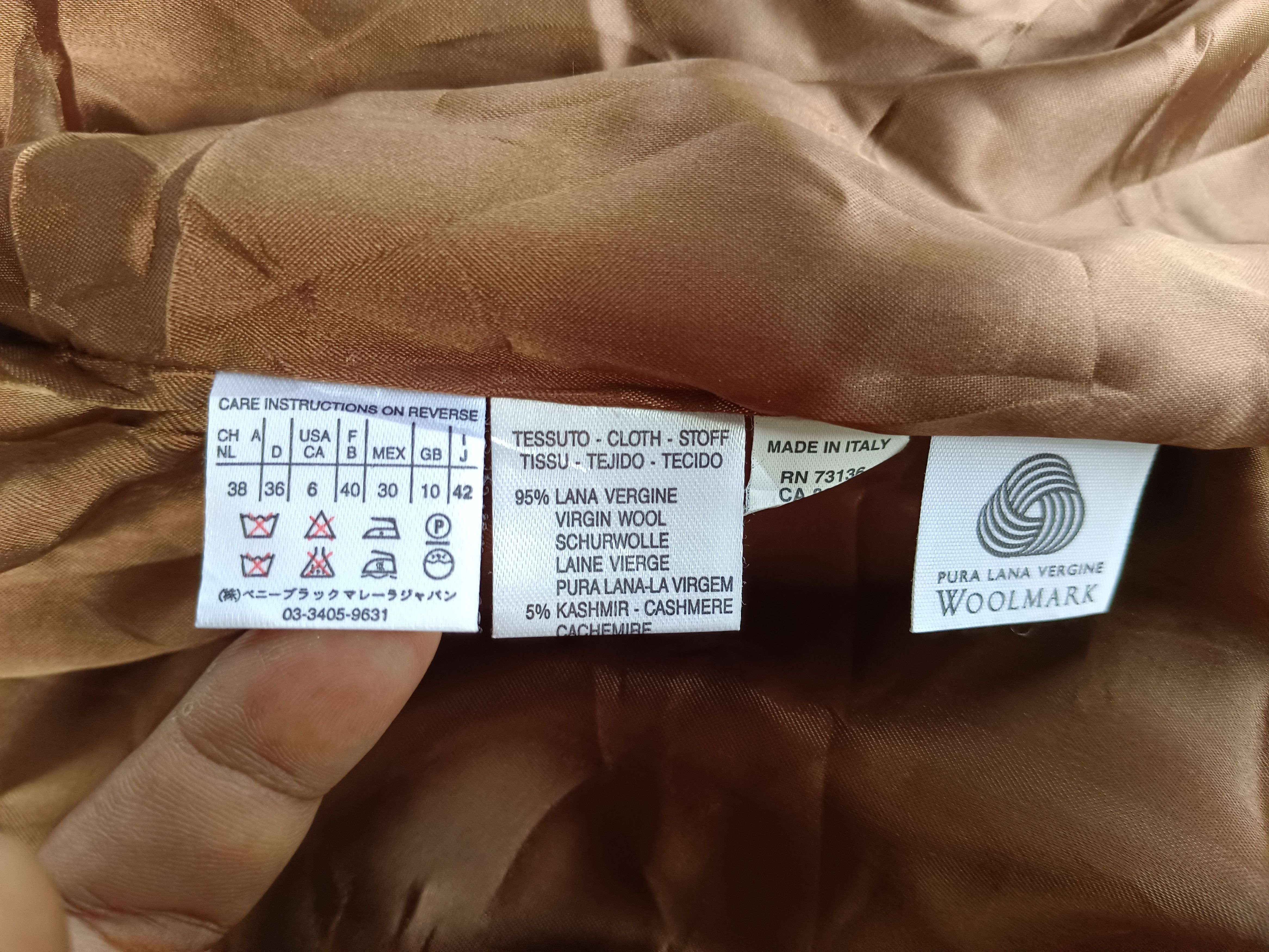 Other Vintage Marella Italy Wool Jacket Size US M / EU 48-50 / 2 - 8 Thumbnail