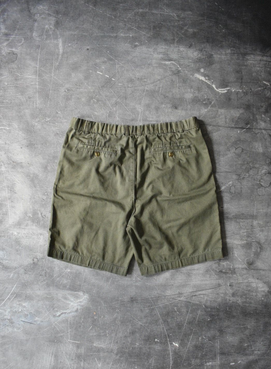 Bugle Boy Vintage 90s Bugle Boy Pleated Shorts (36) Size US 36 / EU 52 - 2 Thumbnail