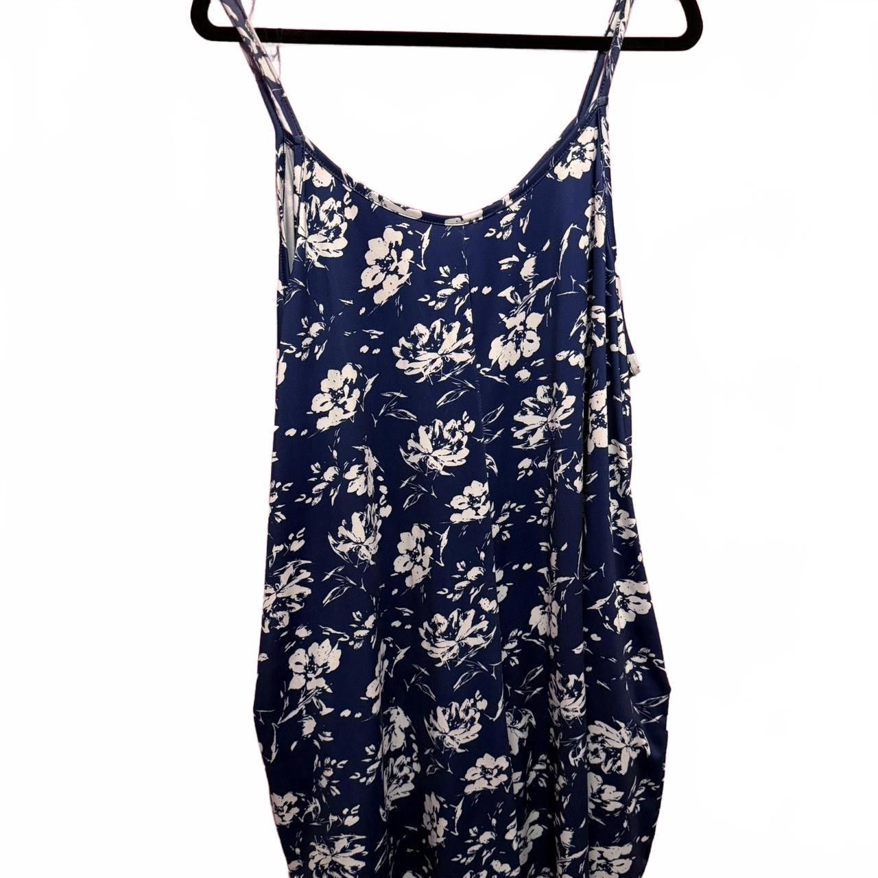 Designer Women's Blue and White Playsuit-romper Size 30" / US 8 / IT 44 - 2 Thumbnail