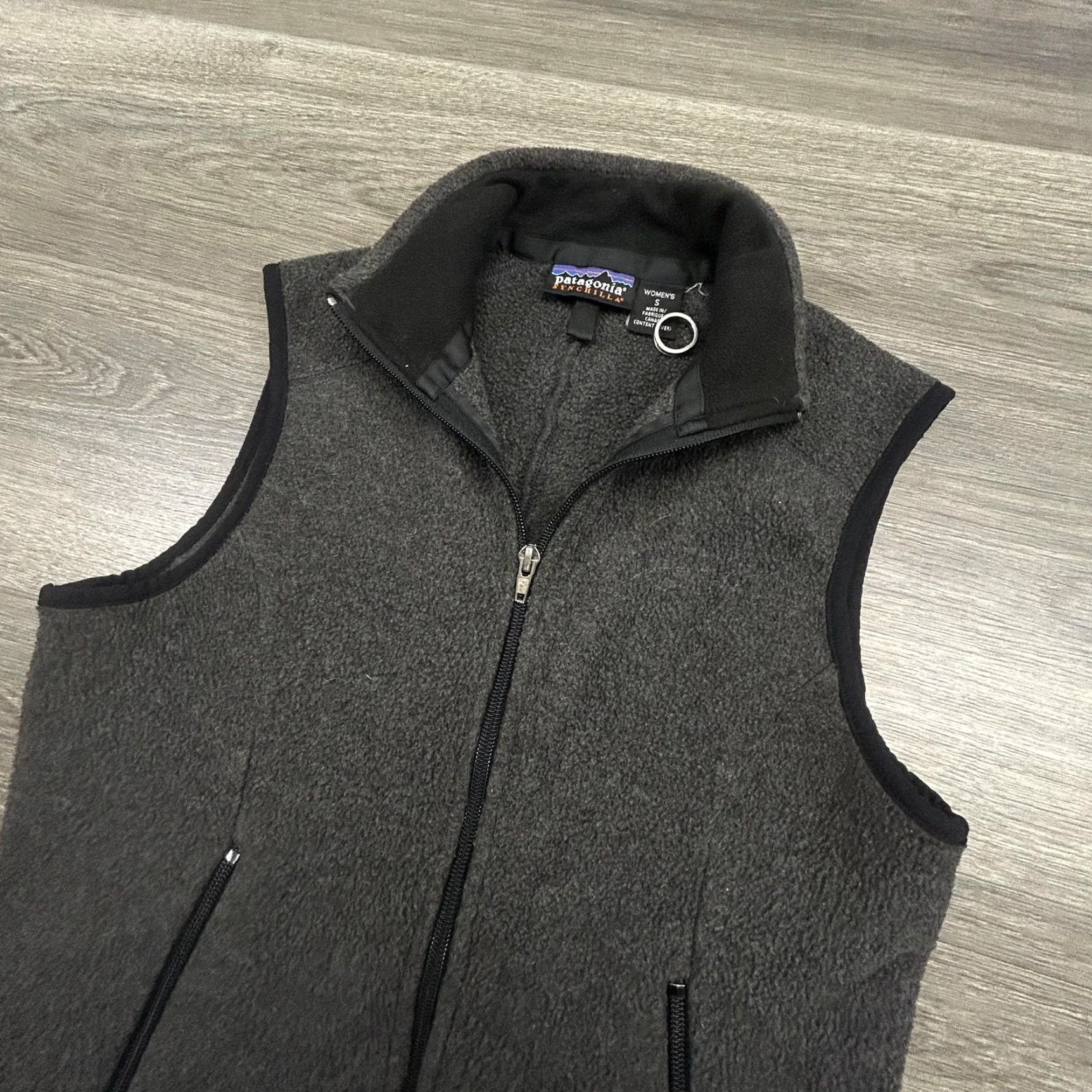 Patagonia VINTAGE Patagonia Synchilla Vest Womens Small Gray Fleece Full Zip Canada 90s Size S / US 4 / IT 40 - 4 Thumbnail