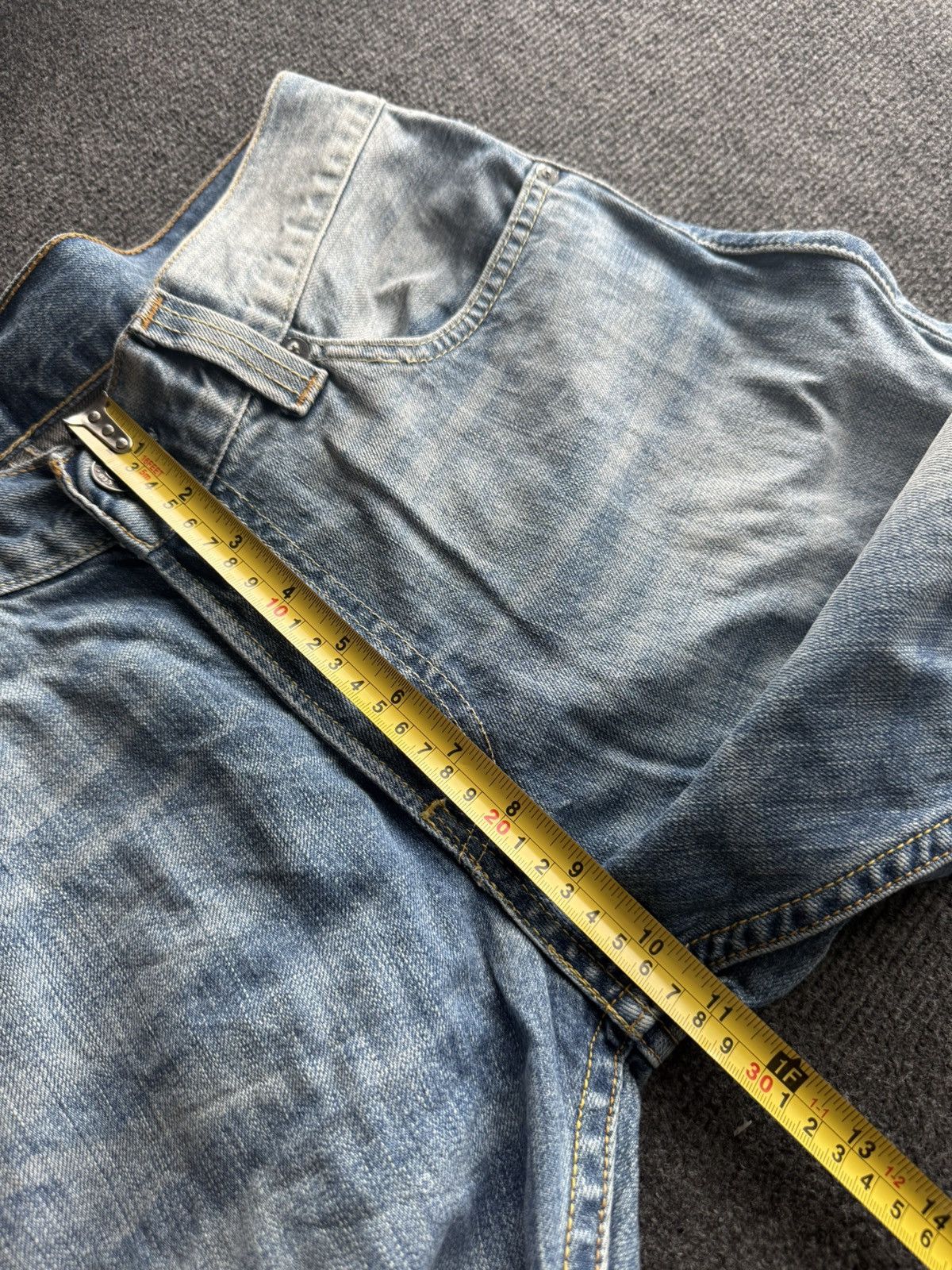 Levi's Retro VNTG 00s Y2K Levi’s 506 Bootcut Blue Denim Jeans Size US 32 / EU 48 - 10 Thumbnail