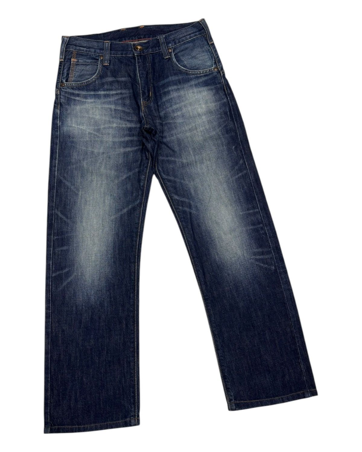 If Six Was Nine 🔥RARE EDWIN EXCLUSIVE VINTAGE WINGS EMBROIDERY DENIM JEANS Size US 30 / EU 46 - 6 Thumbnail