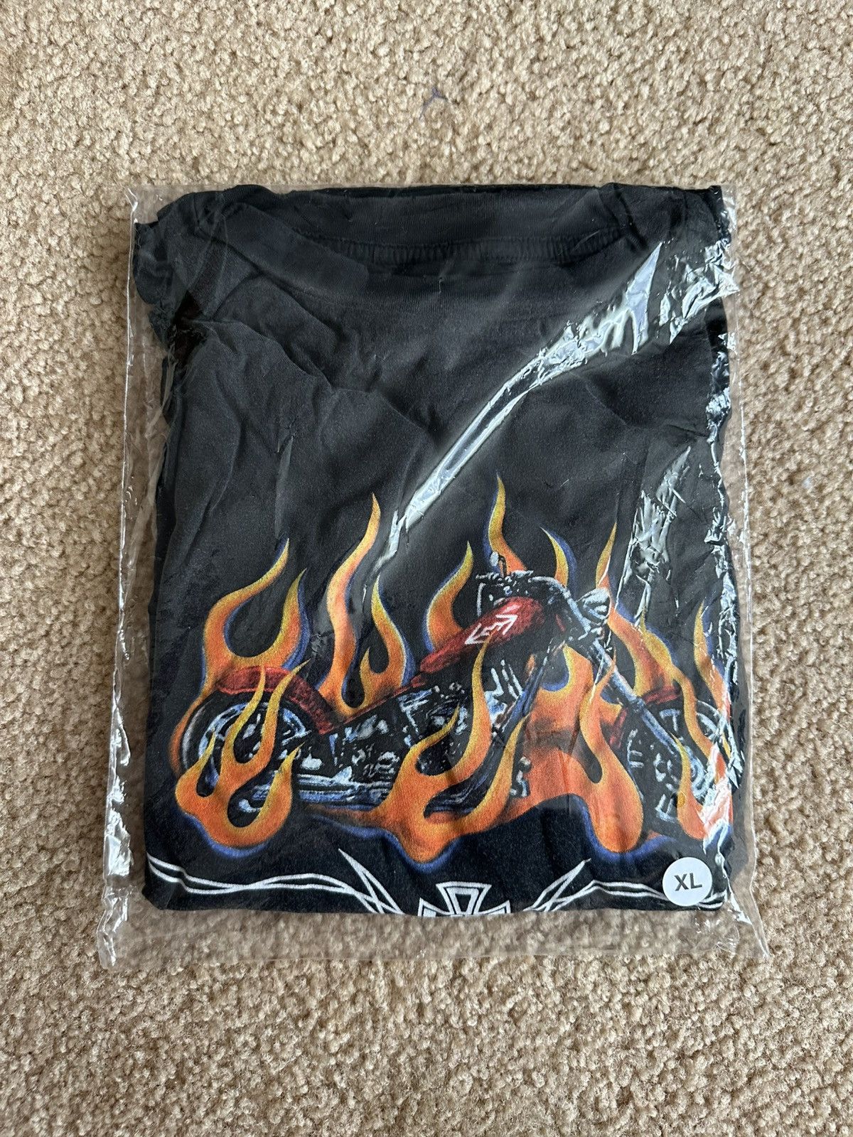 HMDD HMDD Ghost Rider Harley Long Sleeve Size XLarge Size US XL / EU 56 / 4 - 13 Thumbnail