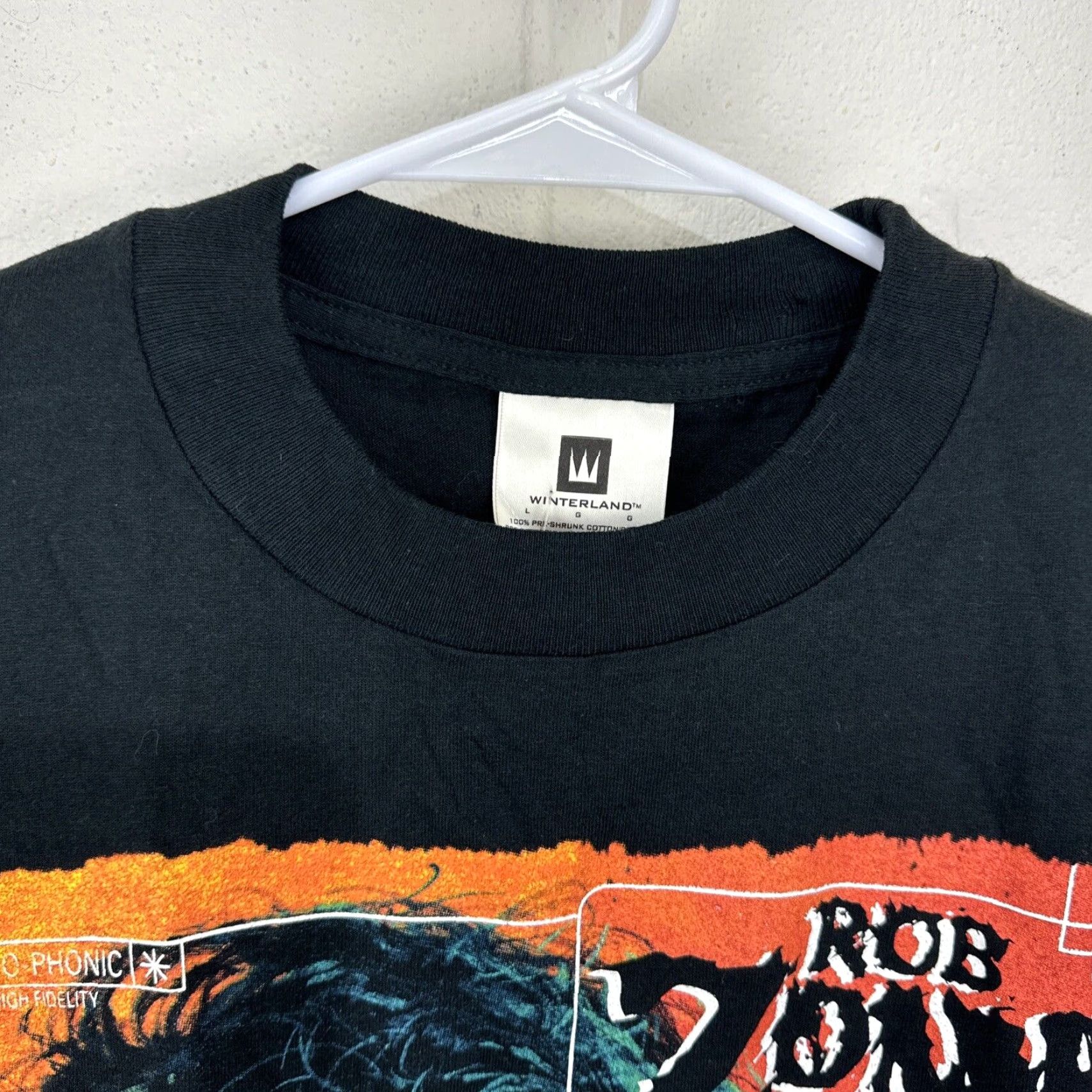 Vintage VINTAGE Rob Zombie Hellbilly Deluxe Graphic Tee Black Large Mens Size US L / EU 52-54 / 3 - 5 Thumbnail