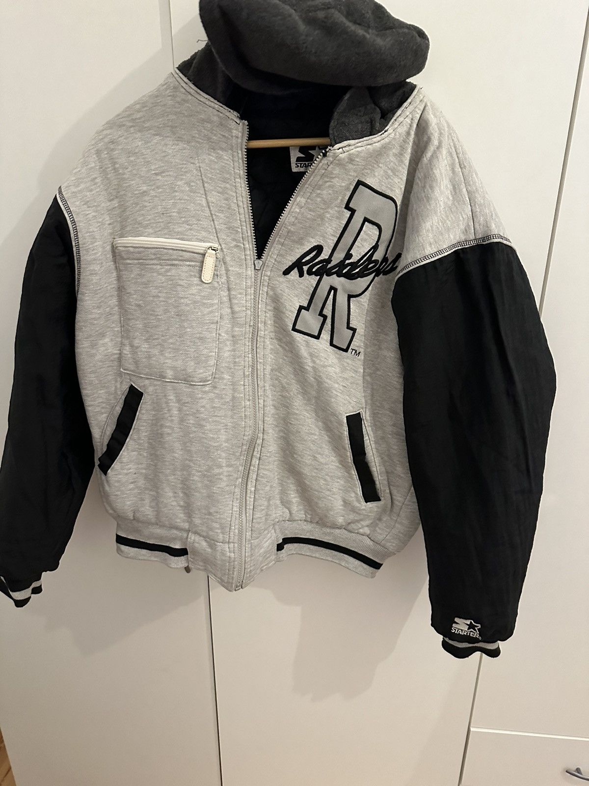 Starter Starter Jacke Los Angeles Raiders Size XL NFL Starter JACKET Size US XL / EU 56 / 4 - 11 Thumbnail
