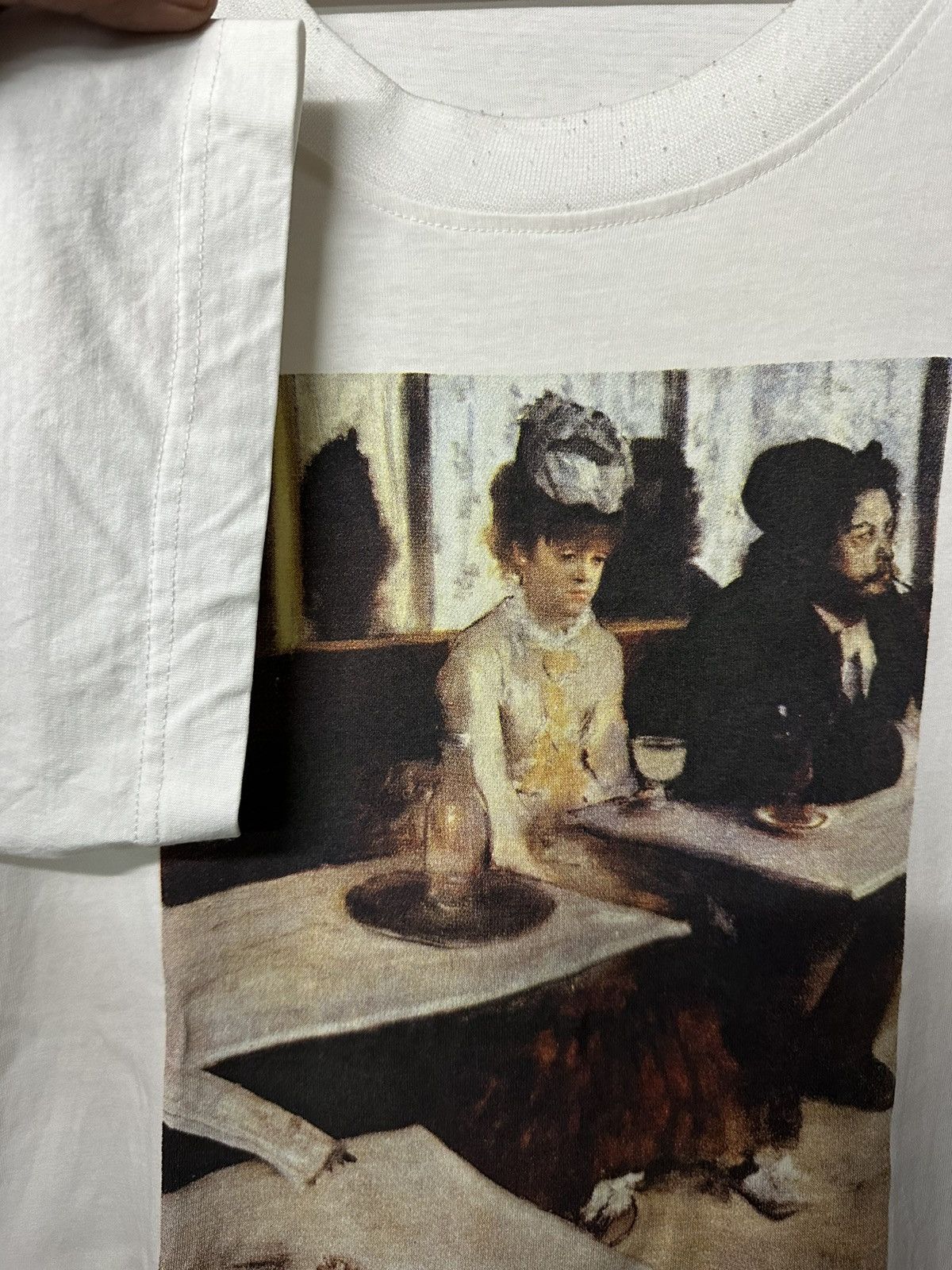 Arts & Science × Vintage Vintage 90s Artwork Degas Edgar Cafe Tee Size US L / EU 52-54 / 3 - 6 Thumbnail