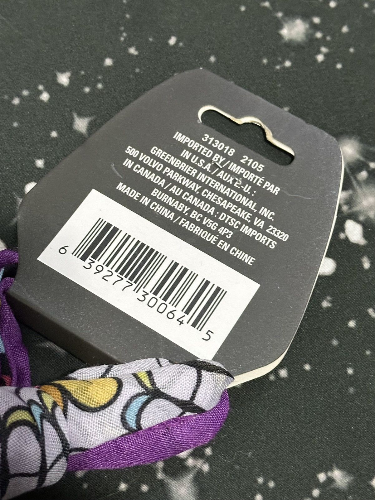 Other Colorful Purple Sugar Skull Scarf Size ONE SIZE - 5 Thumbnail