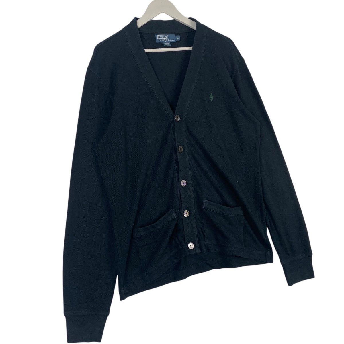 Polo Ralph Lauren Vintage Ralph Lauren Cardigan Black Pullover Jumper Size M Size M / US 6-8 / IT 42-44 - 3 Thumbnail