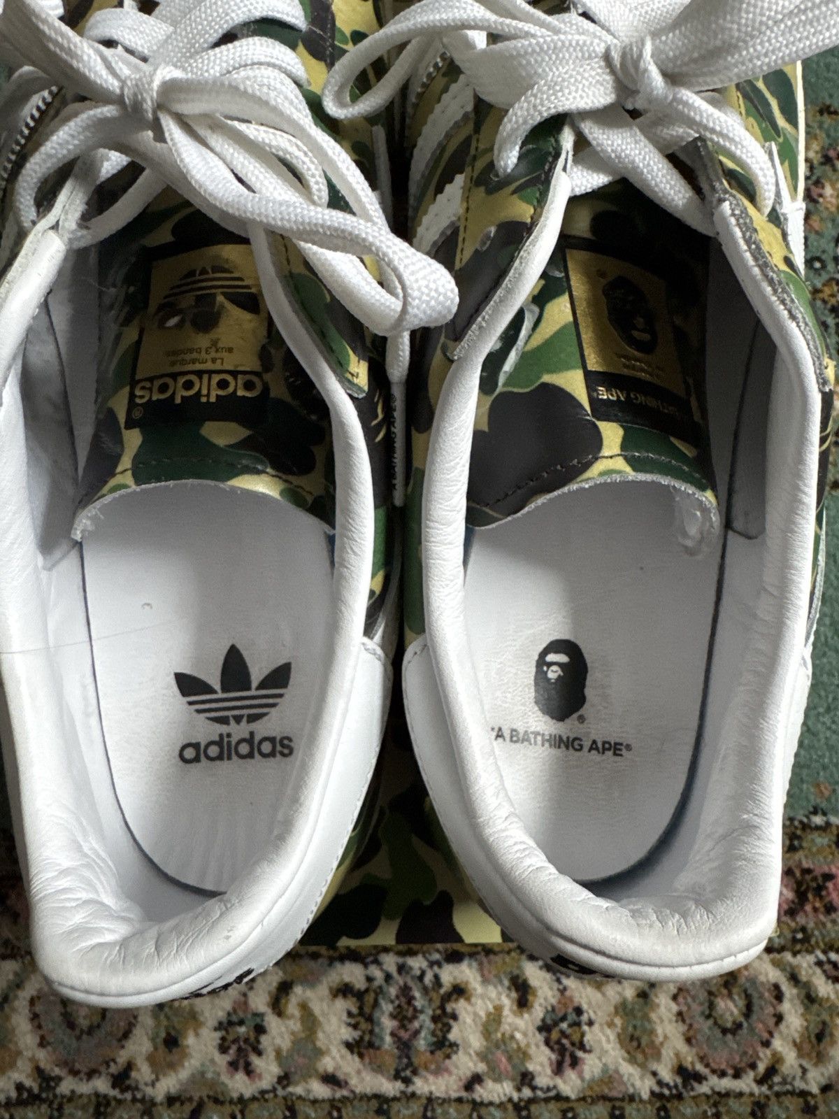 Adidas Adidas Superstar BAPE ABC Camo Size US 10 / EU 43 - 3 Thumbnail