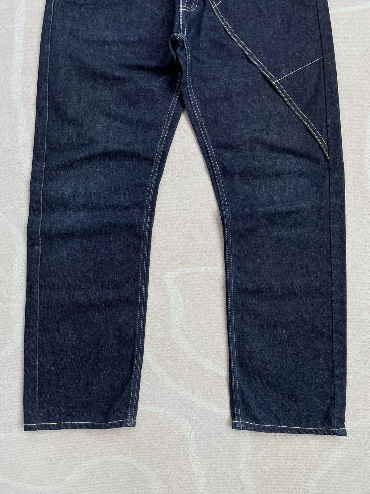 Japanese Brand MACKDADDY FLIP POCKET JEANS Size US 35 - 9 Thumbnail