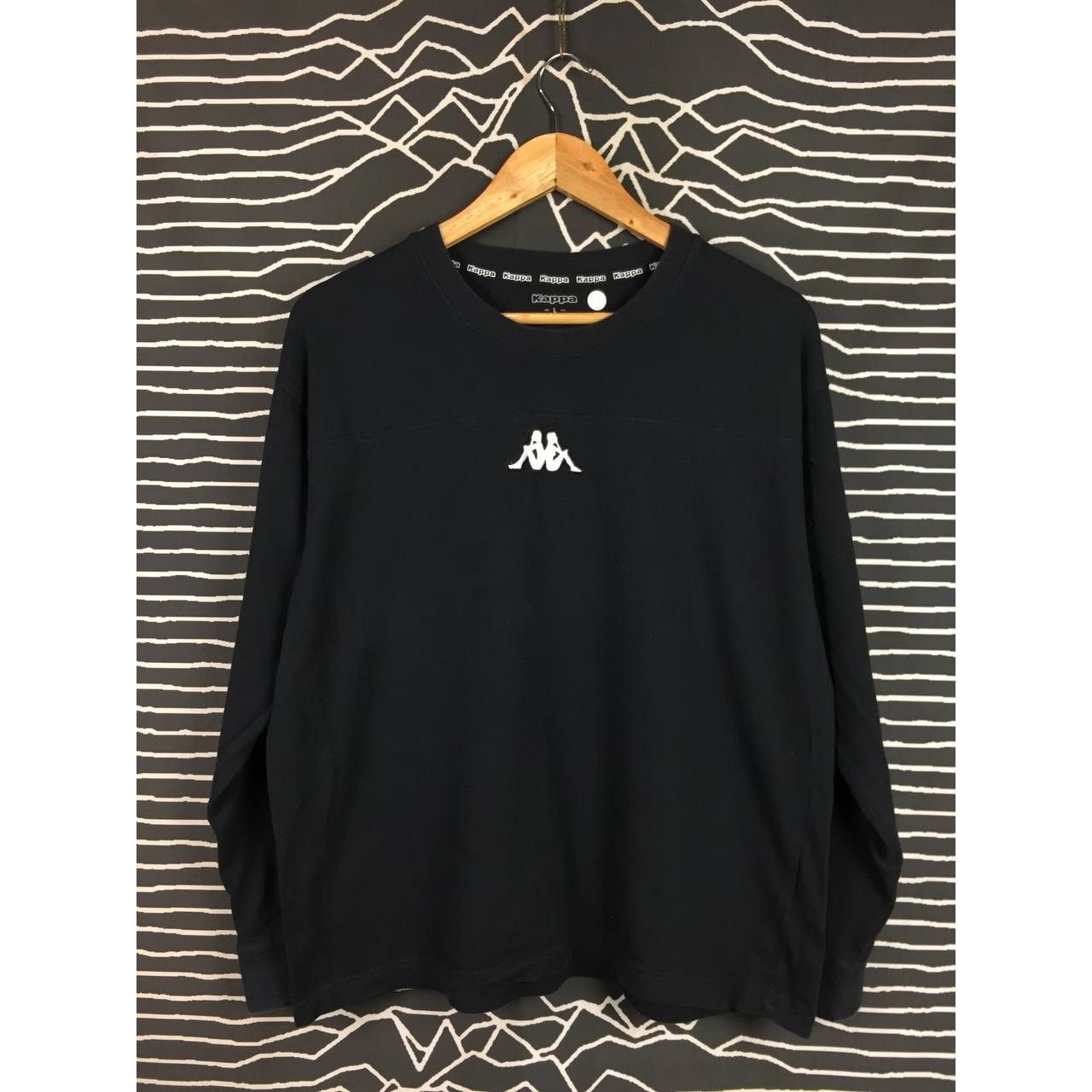 Kappa Kappa Embroidered Logo Long Sleeve Tee Size L Size US L / EU 52-54 / 3 - 1 Thumbnail
