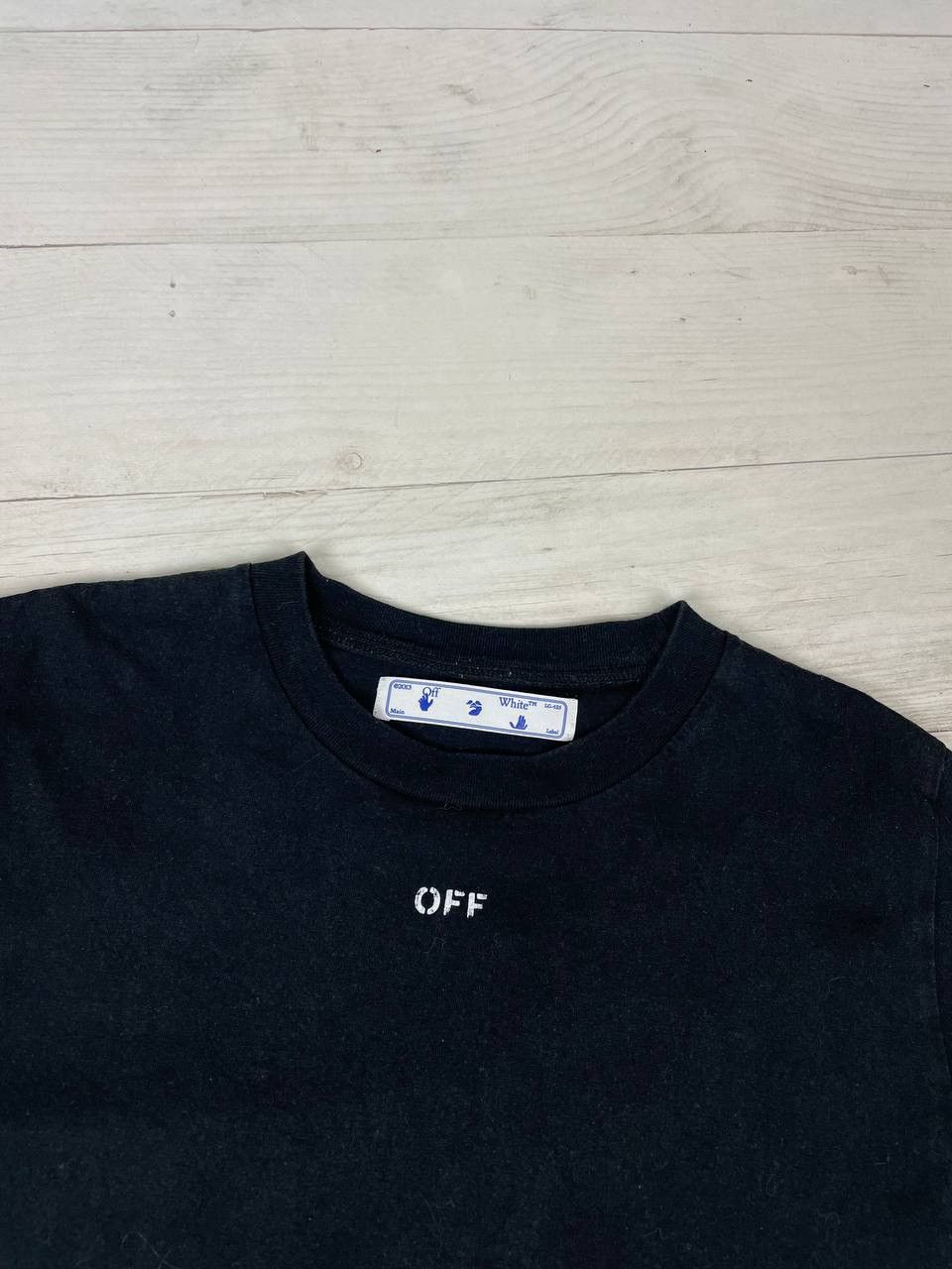 Off-White Off White Black Stencil Arrows Oversized T-Shirt Size US M / EU 48-50 / 2 - 7 Thumbnail