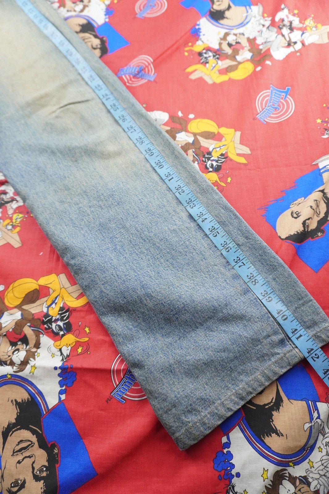 Levi's Vtg levis 551z 90s Big E Japan Made Selvedge Distressed Size US 30 / EU 46 - 21 Thumbnail