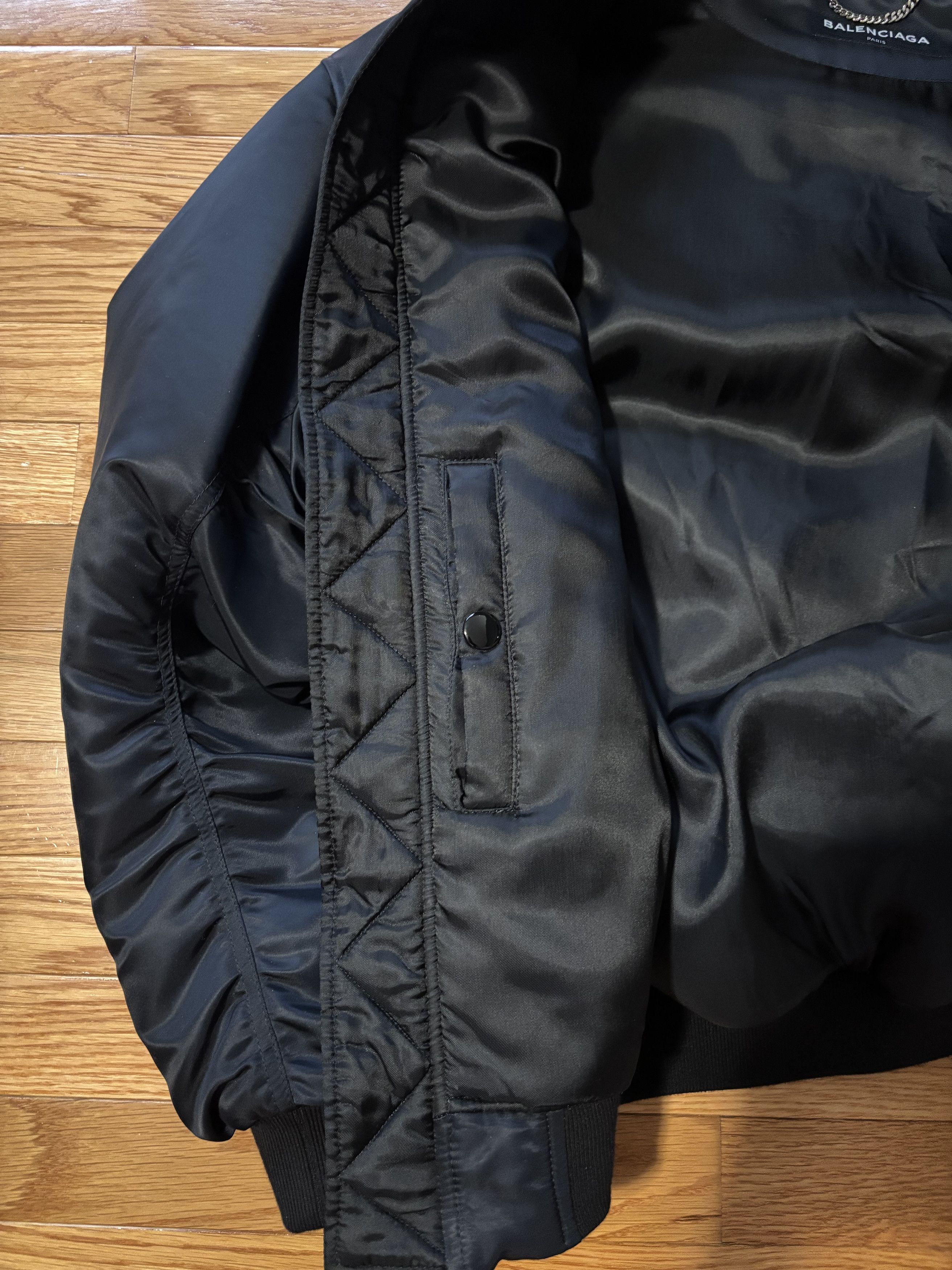 Balenciaga SS18 SINNERS BOMBER JACKET Size US S / EU 44-46 / 1 - 4 Thumbnail