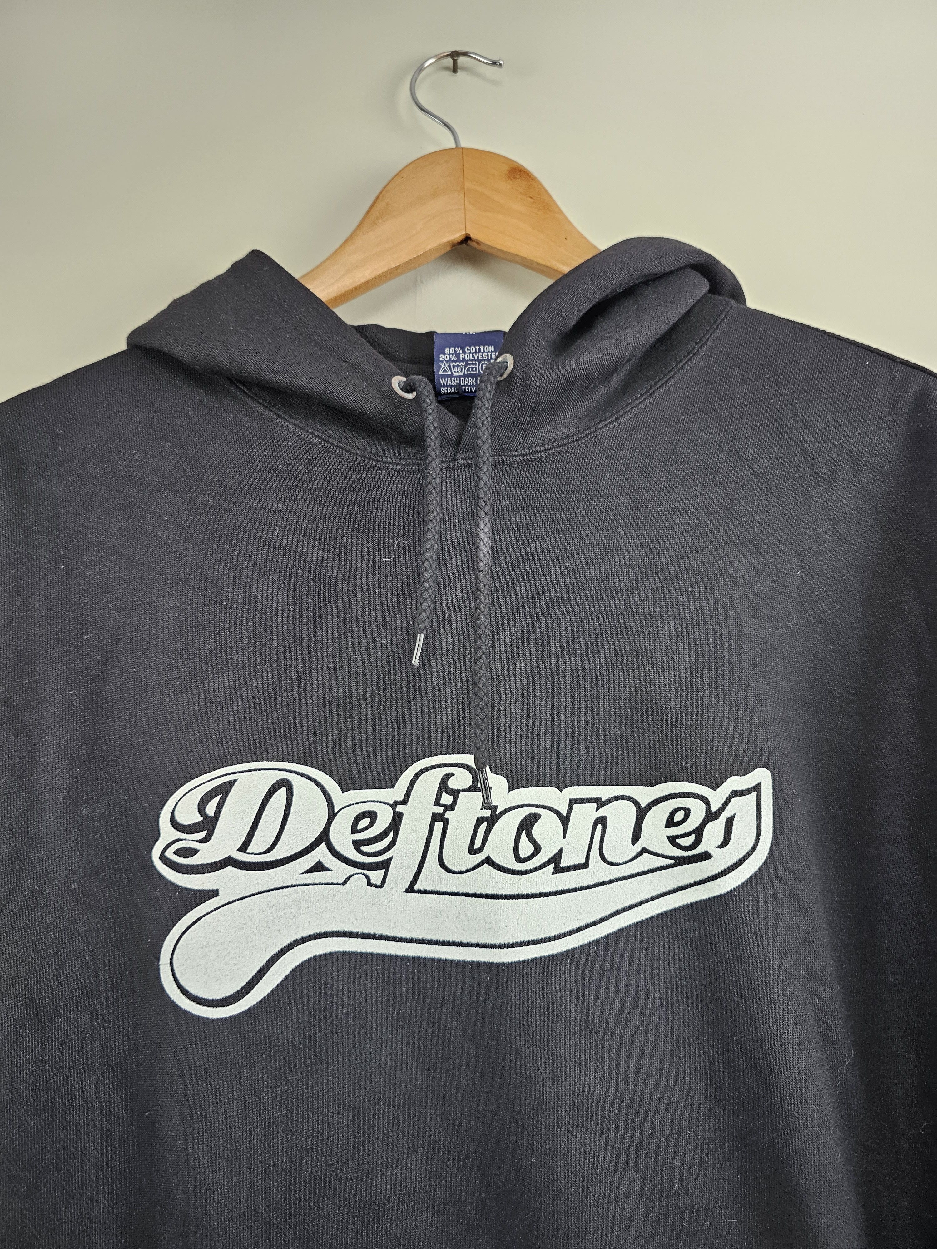Band Tees × Vintage 90s Deftones Adrenaline Hoodie XL 23.5" 29" Size US XL / EU 56 / 4 - 3 Thumbnail
