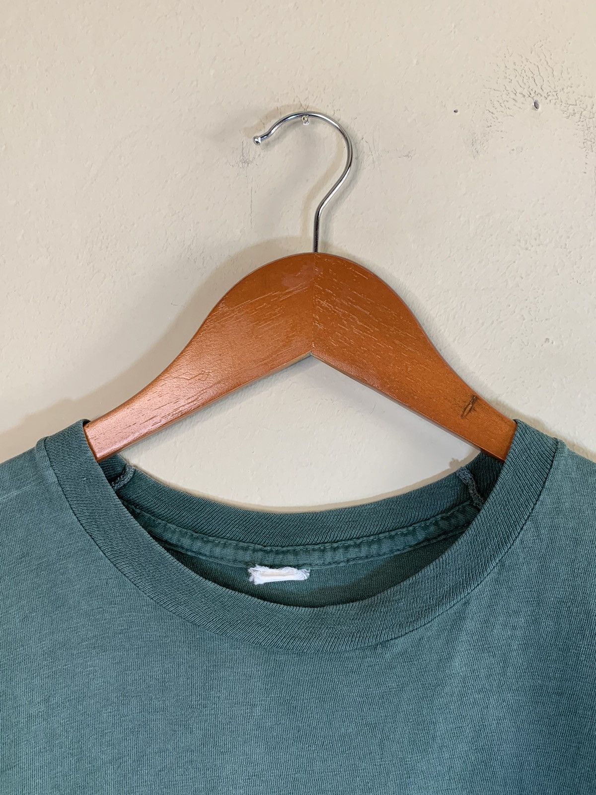 Vintage *RARE* Vintage 1960s Selvedge Pocket Single Stitch T-Shirt Size US M / EU 48-50 / 2 - 8 Thumbnail