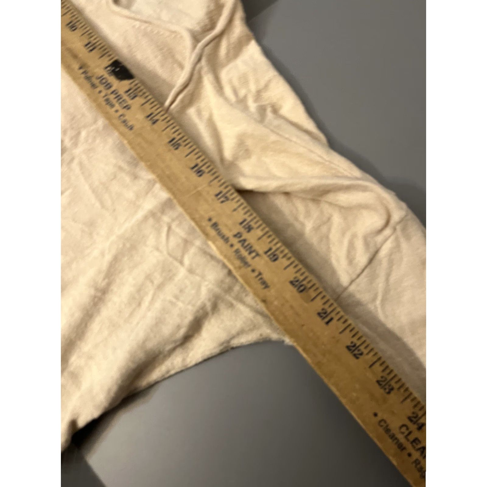 Gap Gap Women Cream V Neck Long Sleeve Solid Sweater Size M Size M / US 6-8 / IT 42-44 - 5 Thumbnail