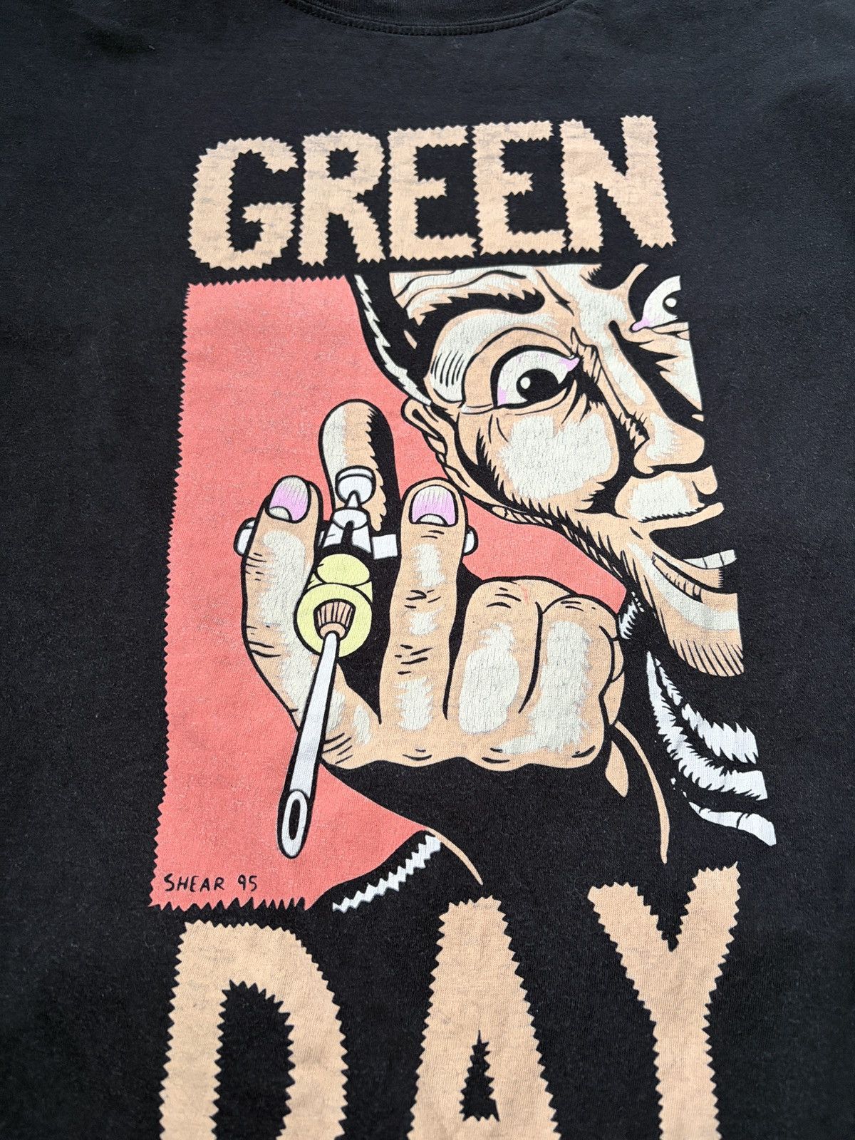 Band Tees Vintage Green Day 2 T-shirts Size US XL / EU 56 / 4 - 3 Thumbnail