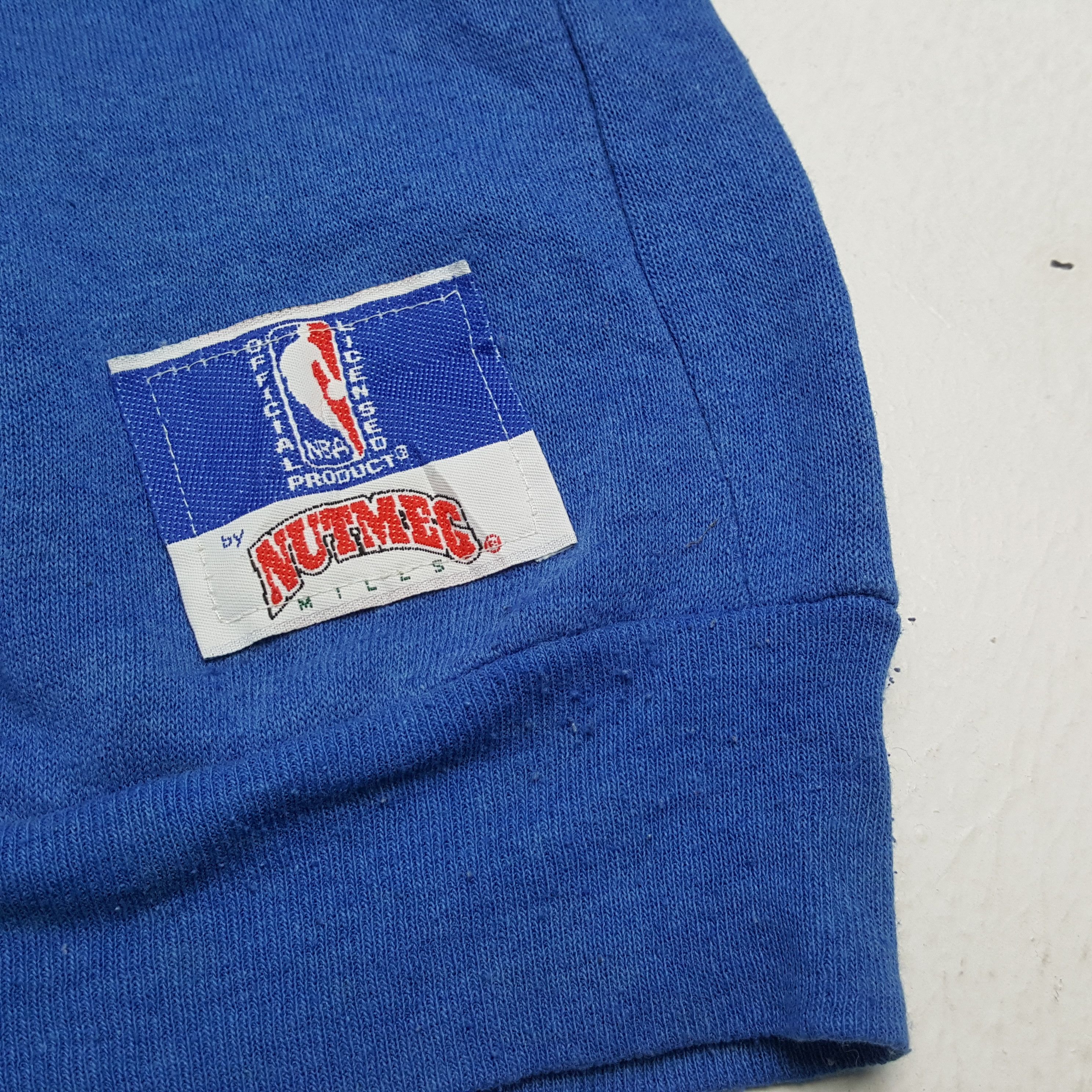 NBA × Nutmeg × Vintage DETROIT PISTONS Basketball Team Vintage Sweatshirt Size US L / EU 52-54 / 3 - 6 Thumbnail