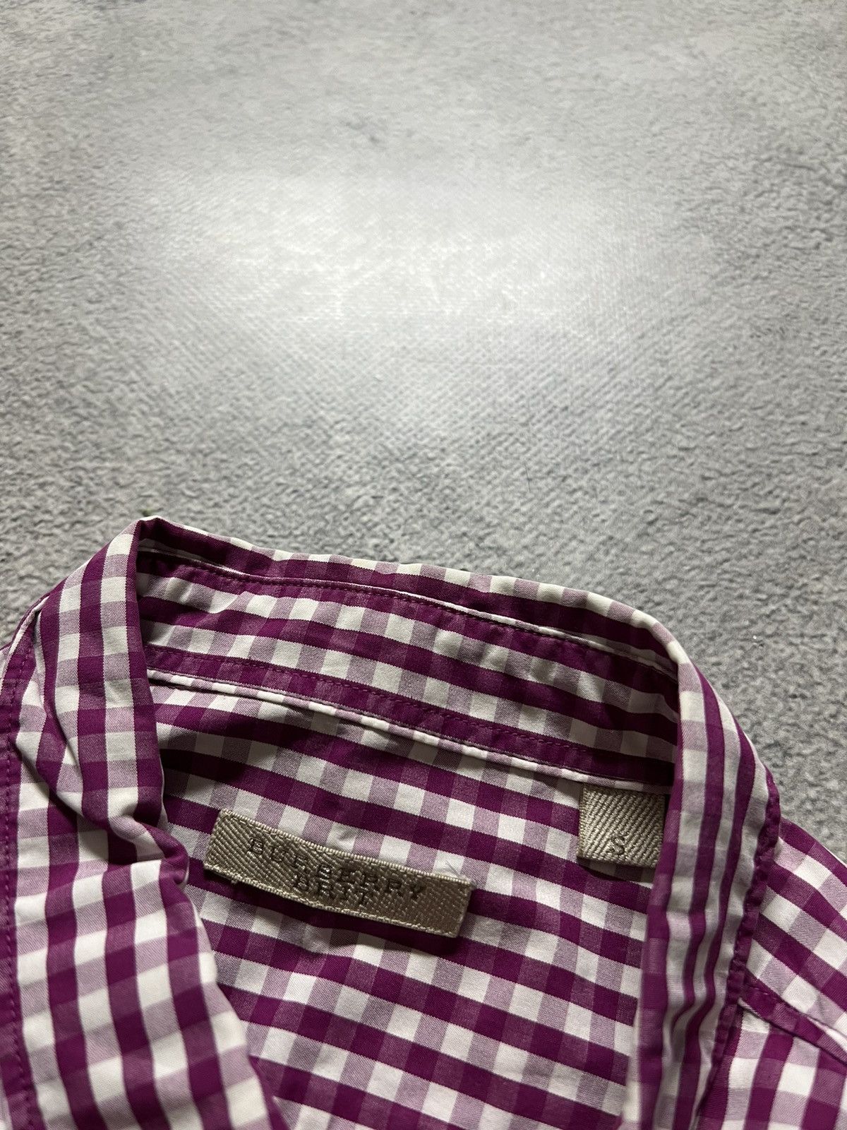 Burberry Vintage Burberry Brit Check Button Up Shirt 00’s Size US S / EU 44-46 / 1 - 9 Thumbnail