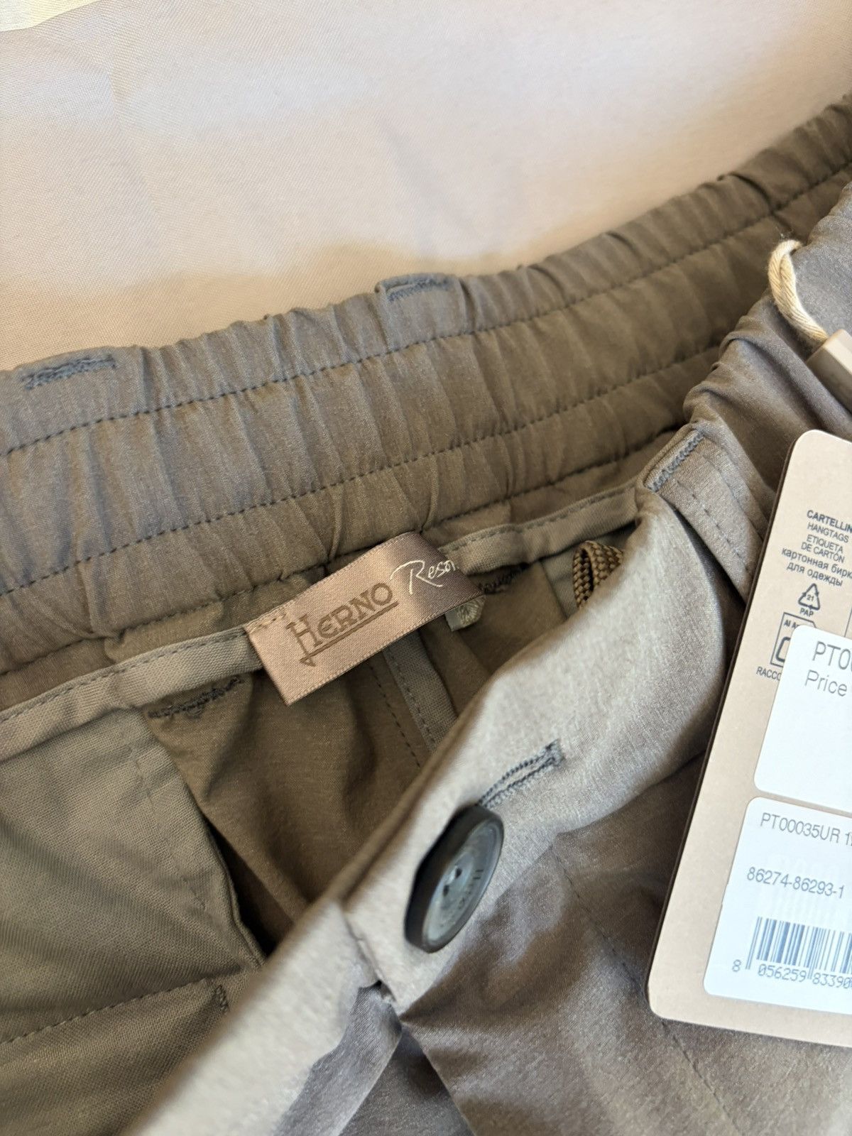 Herno Herno Resort Cargo Trousers Drawstring Luxury Pants Joggers Size US 32 / EU 48 - 5 Thumbnail