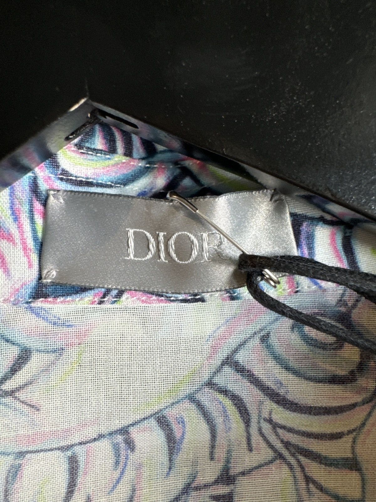 Dior Dior Kenny Scharf SS21 Psychedelic Tiger Print Button Up NWT Size US M / EU 48-50 / 2 - 11 Thumbnail