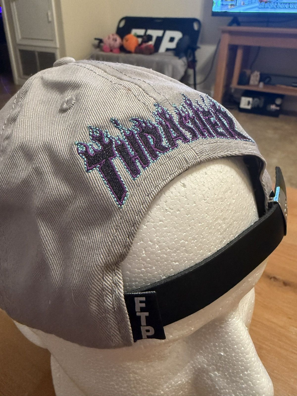 Fuck The Population × Thrasher FTP X Thrasher Hat Size ONE SIZE - 2 Thumbnail