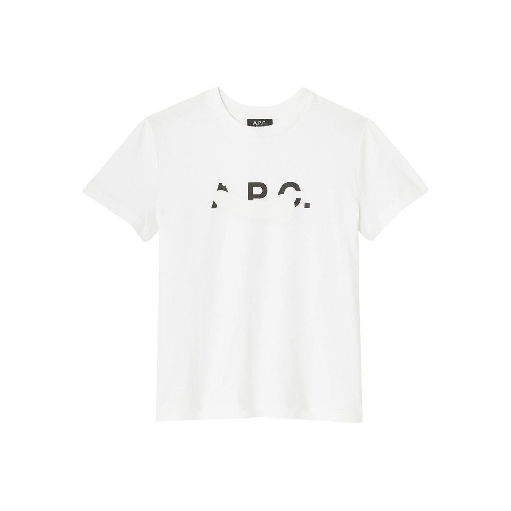 A.p.c. WHITE T-Shirts & Vests - T-Shirts