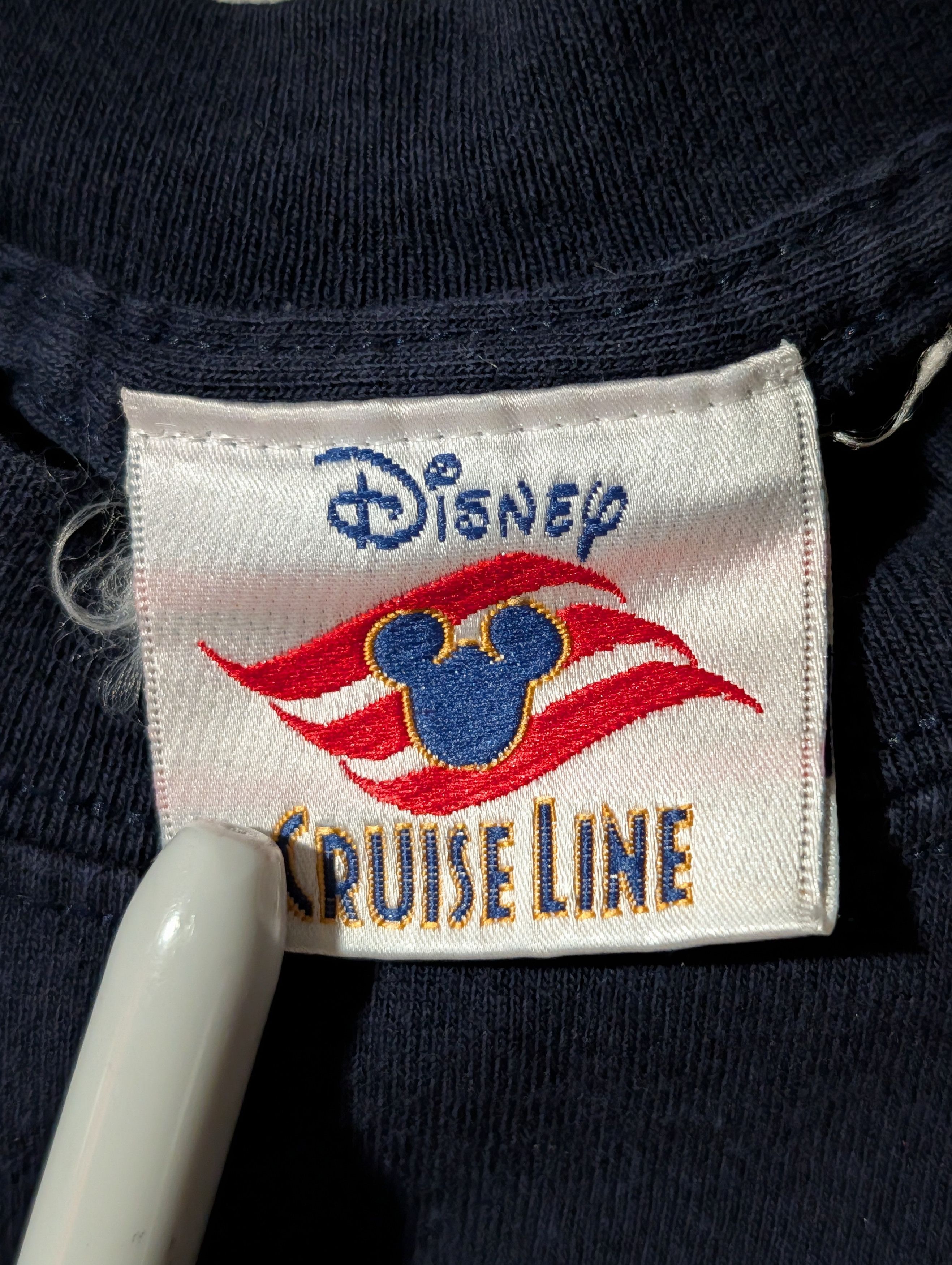 Disney Vintage Disney Cruise Line 2001 Mickey T-Shirt Boys Med Size US M / EU 48-50 / 2 - 4 Thumbnail