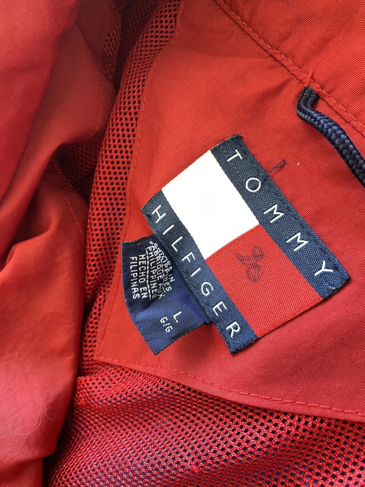 Tommy Hilfiger Vintage Logo Hip-hop hooded jacket