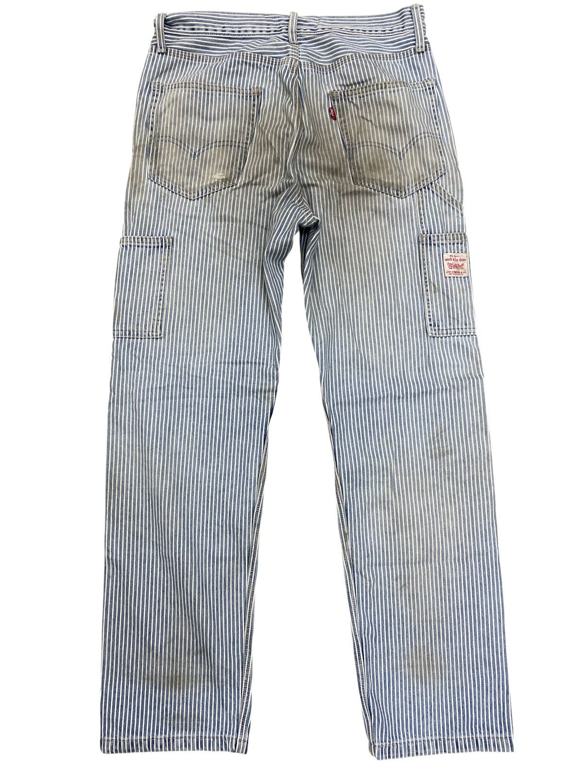 Levi's Levi’s Carpenter Denim Distressed Patchwork Size US 32 / EU 48 - 9 Thumbnail